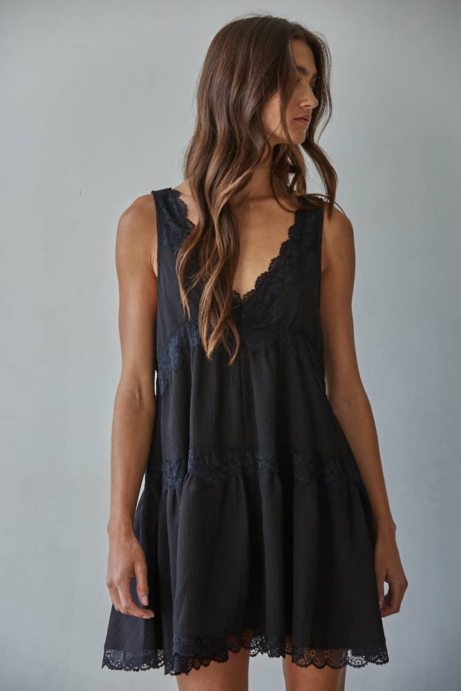 By Together Pewter Mini Dress