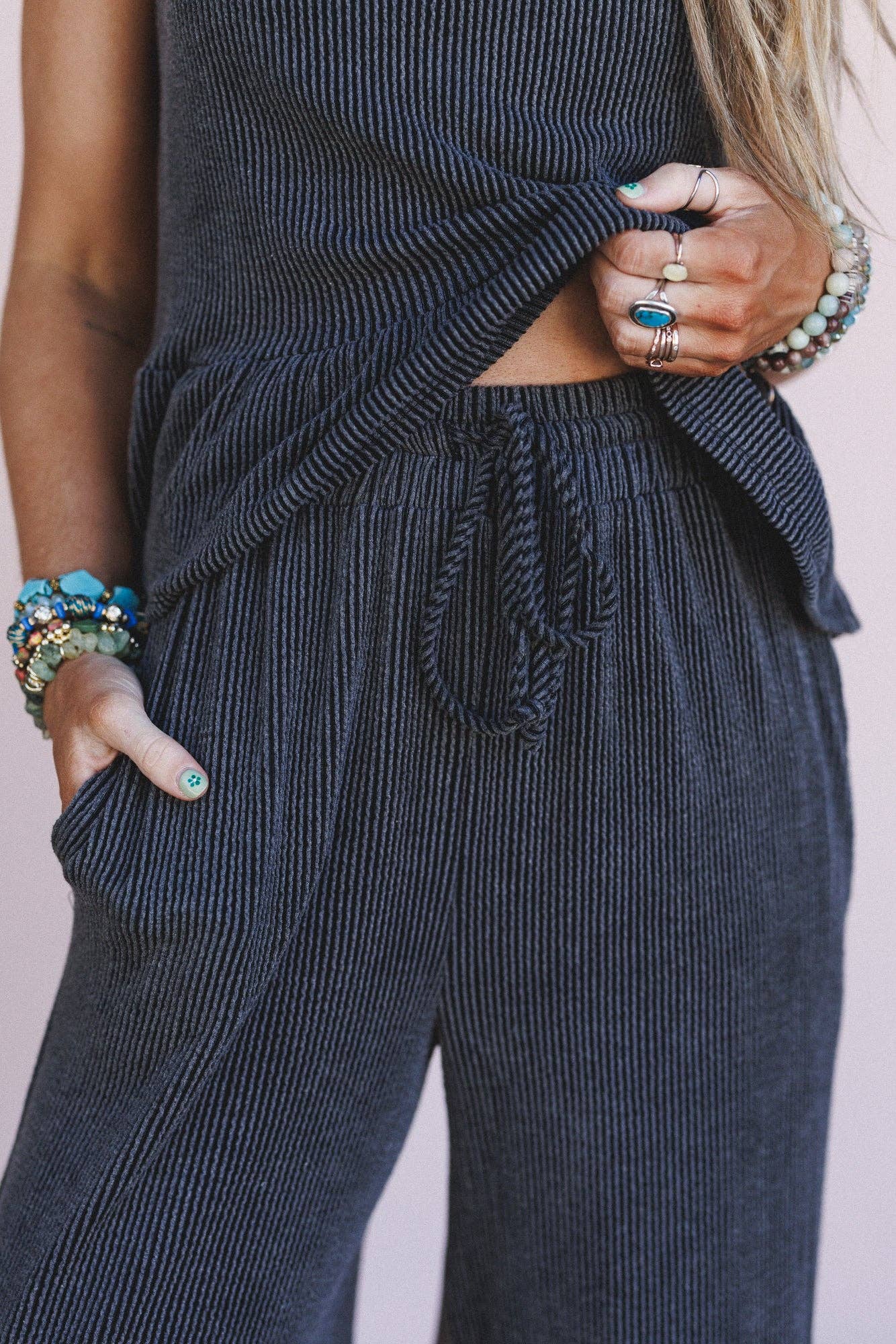 Three Bird Nest Only You Set - Charcoal