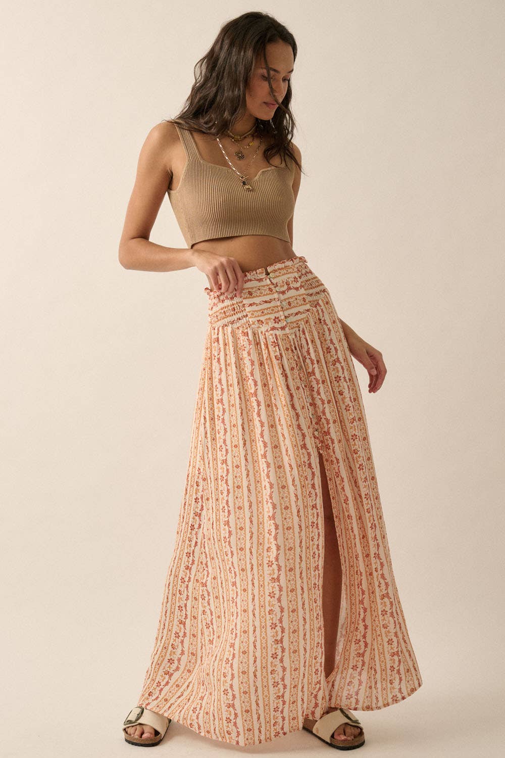 Promesa USA High Tide Maxi Skirt