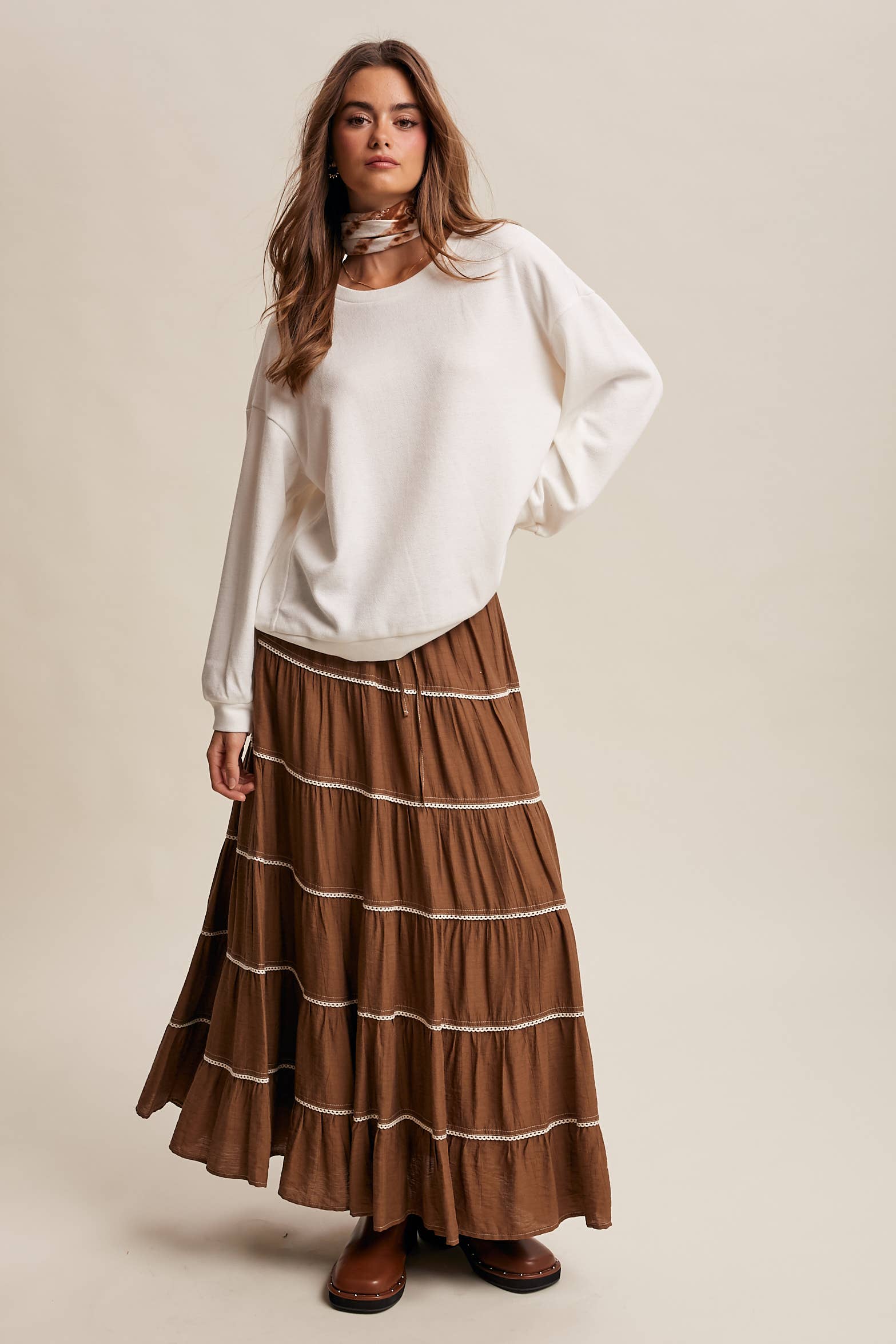 Listicle Peony Pullover Top