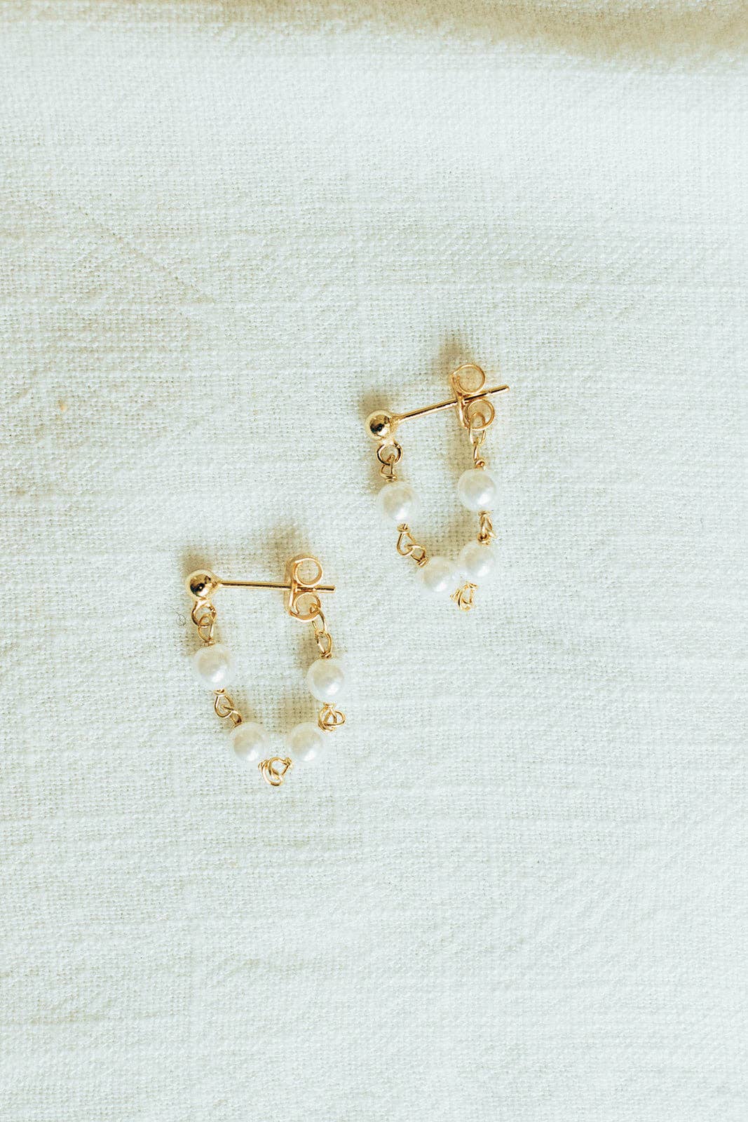 LOVE NOTES PEARL EARRINGS