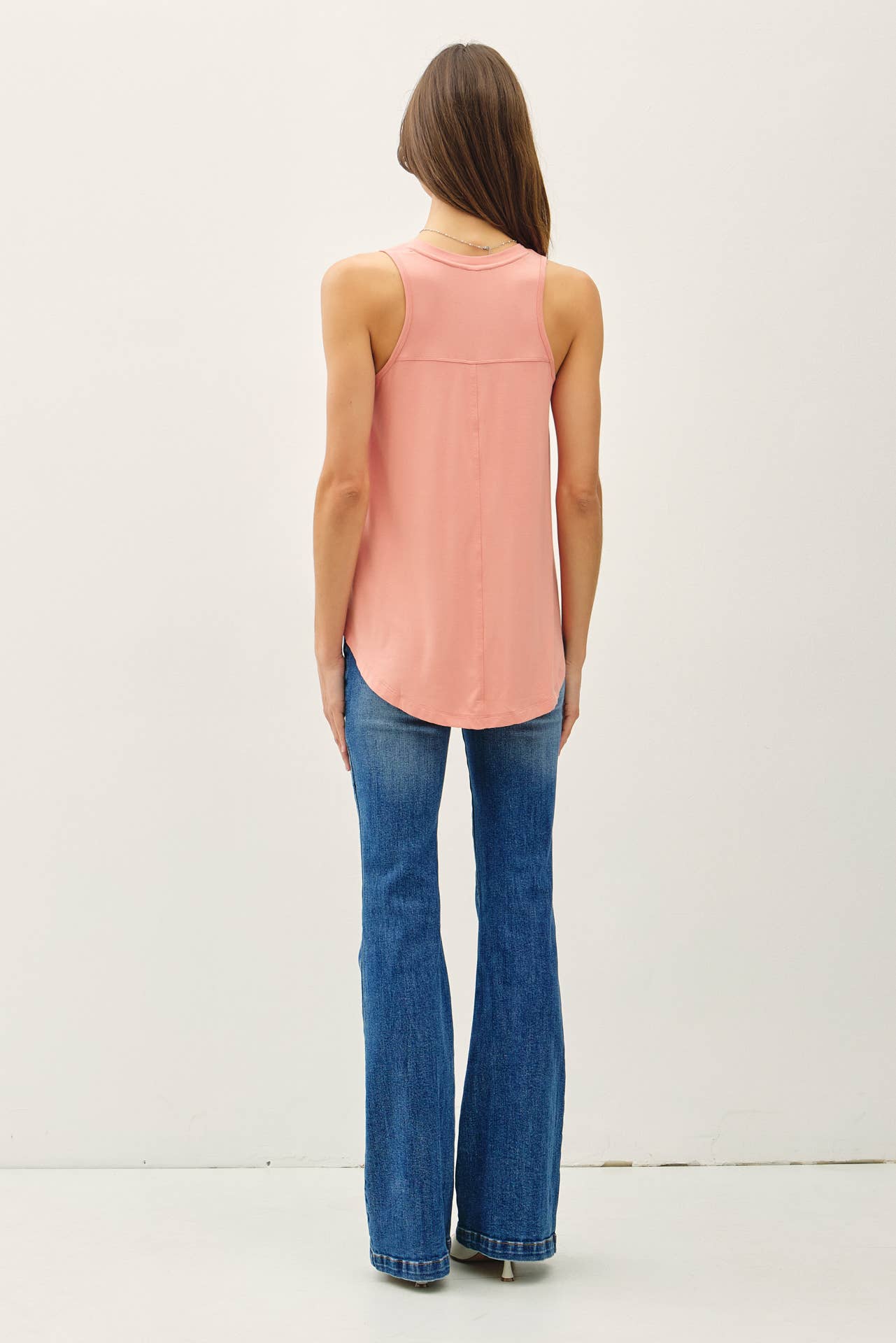 Be Cool Basic Threads Flowy V-NECK TANK