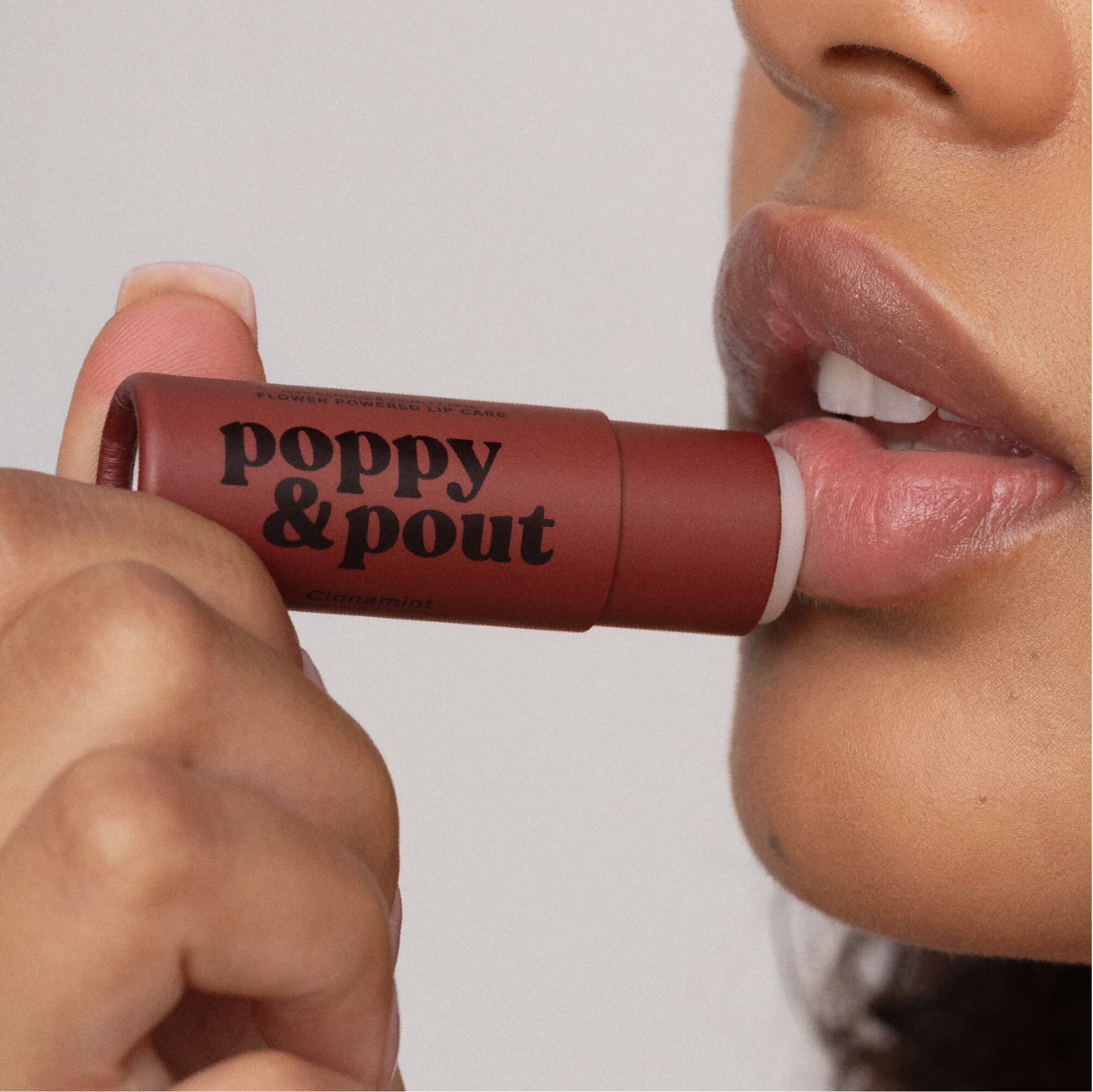 Poppy & Pout Lip Balm, Cinnamint