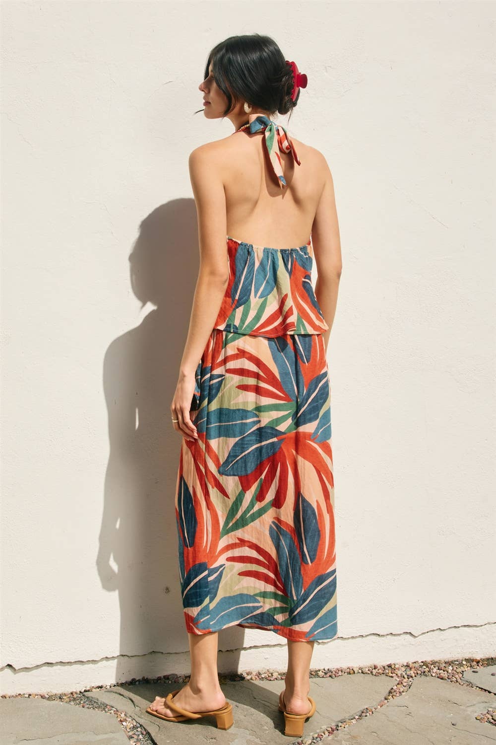 Dress Forum Sun Dazed Midi Wrap Skirt