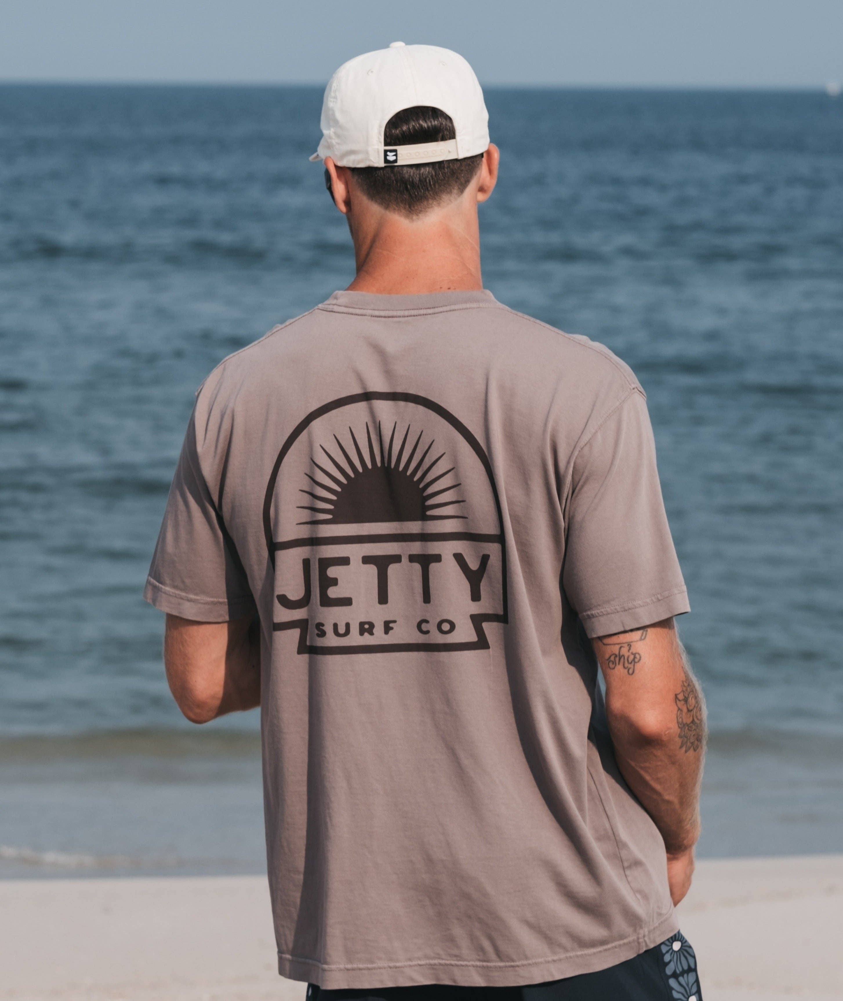 Jetty Sunbeam Pocket Tee - Cinder
