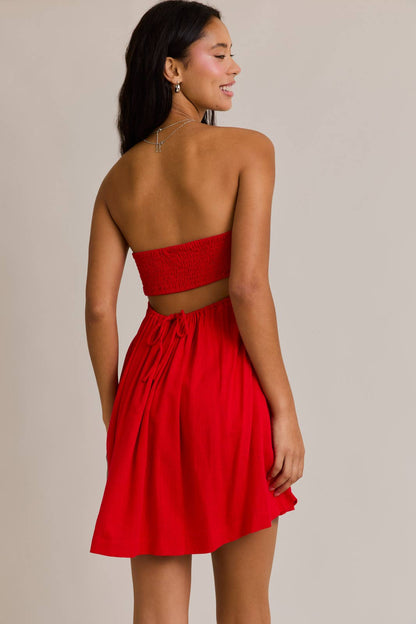 BABYDOLL TUBE DRESS