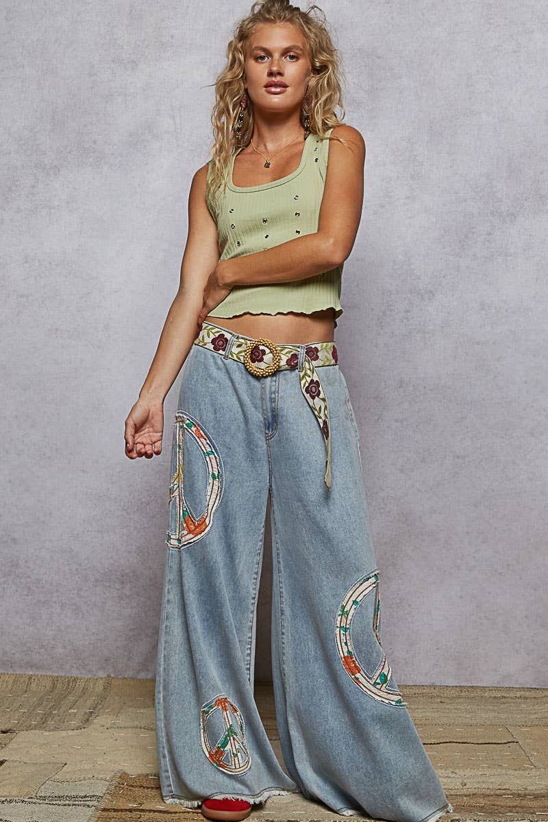 Pol Clothing Electric Forest Belt