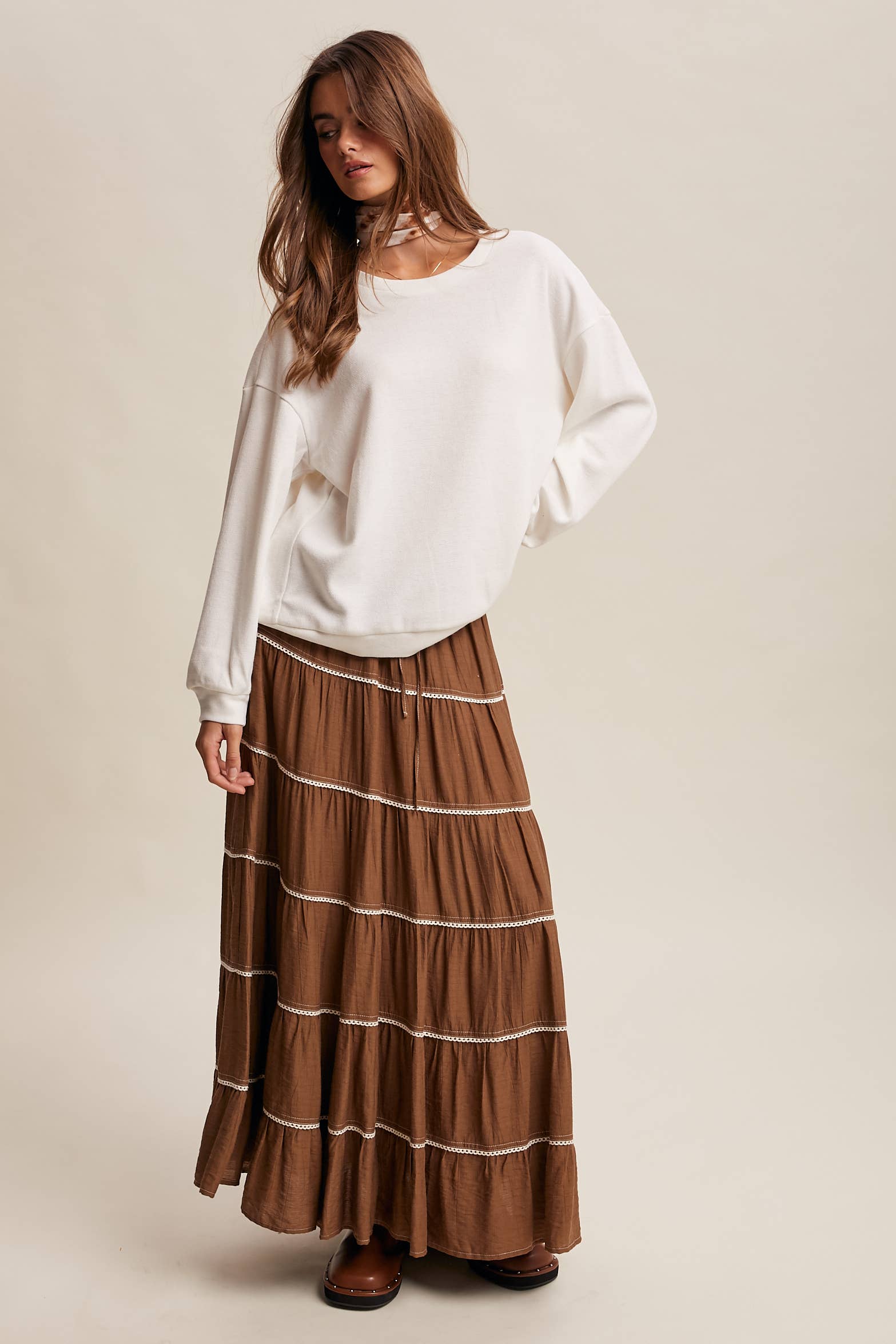 Listicle Peony Pullover Top