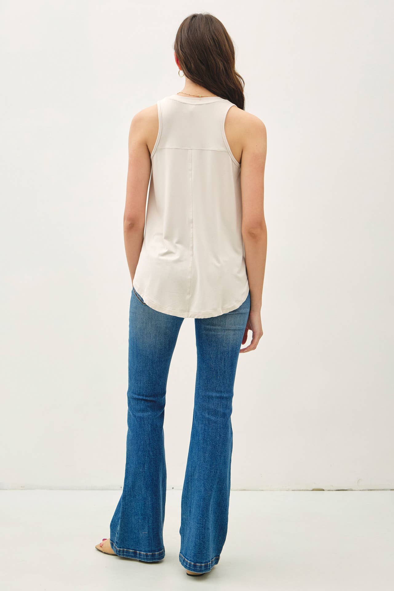 Be Cool Basic Threads Flowy V-NECK TANK