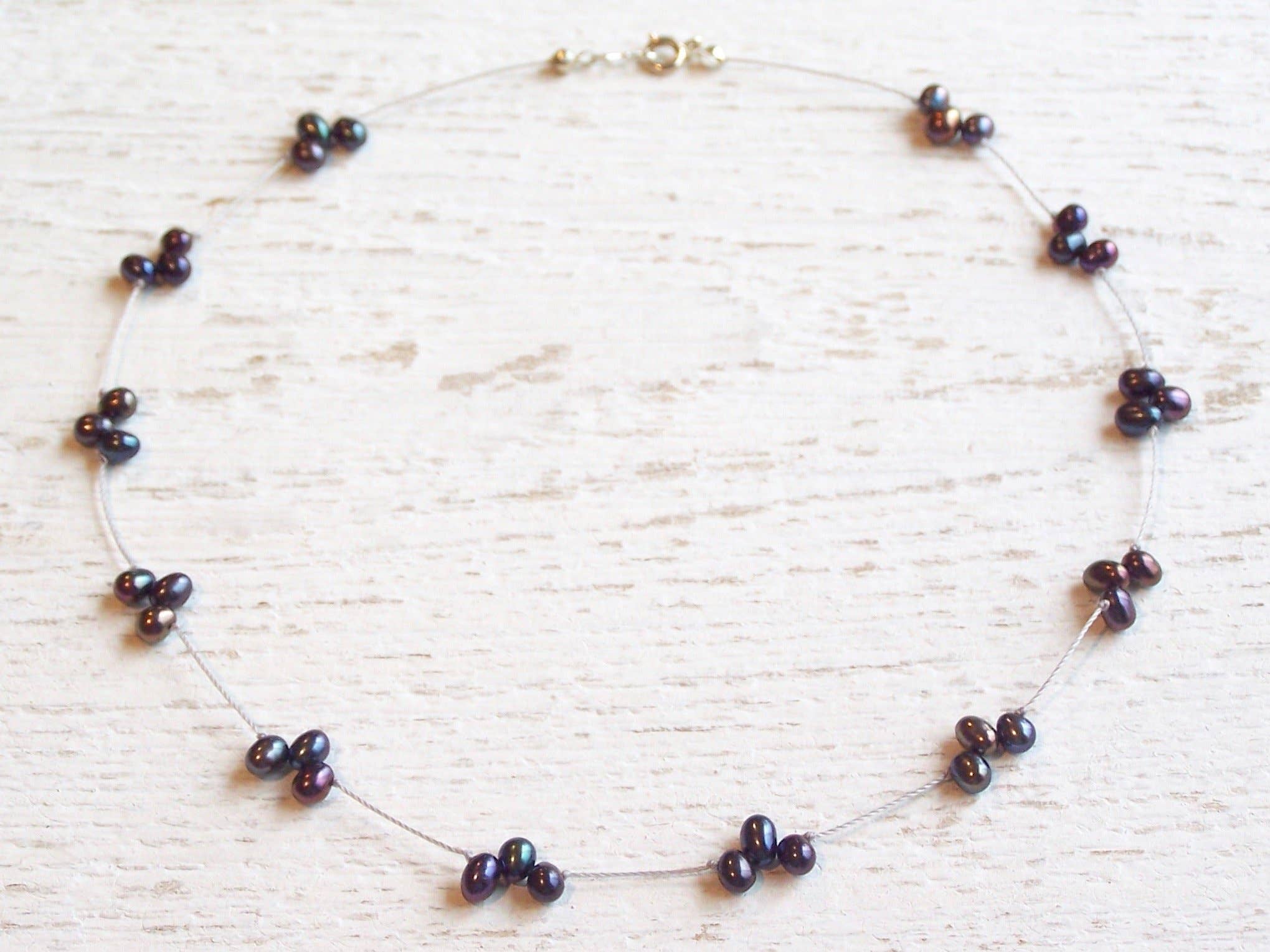 Jo Bird Jewelry Knotted Pearl Necklace - Rain Necklace