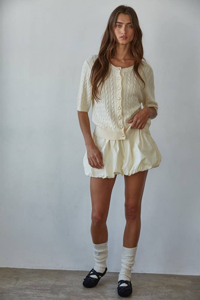 By Together Priscilla Button Down Cardigan