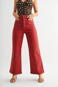 JUST BLACK DENIM Patch Pocket Wide Leg