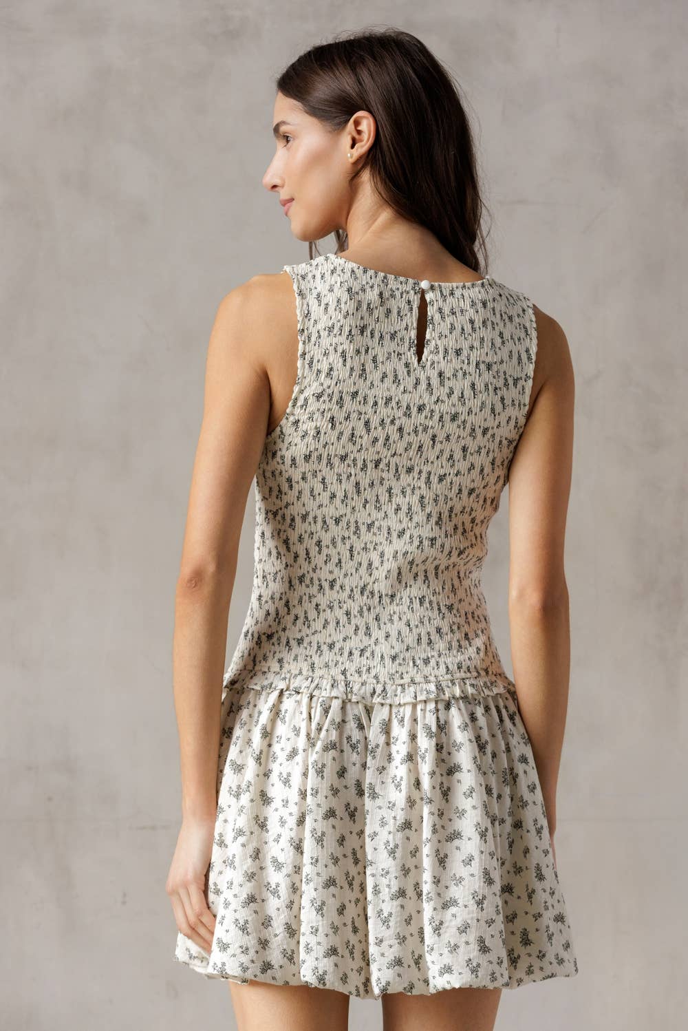 STORIA Flora Drop Waist Dress