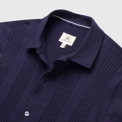 BRENT RIB KNIT SHIRT