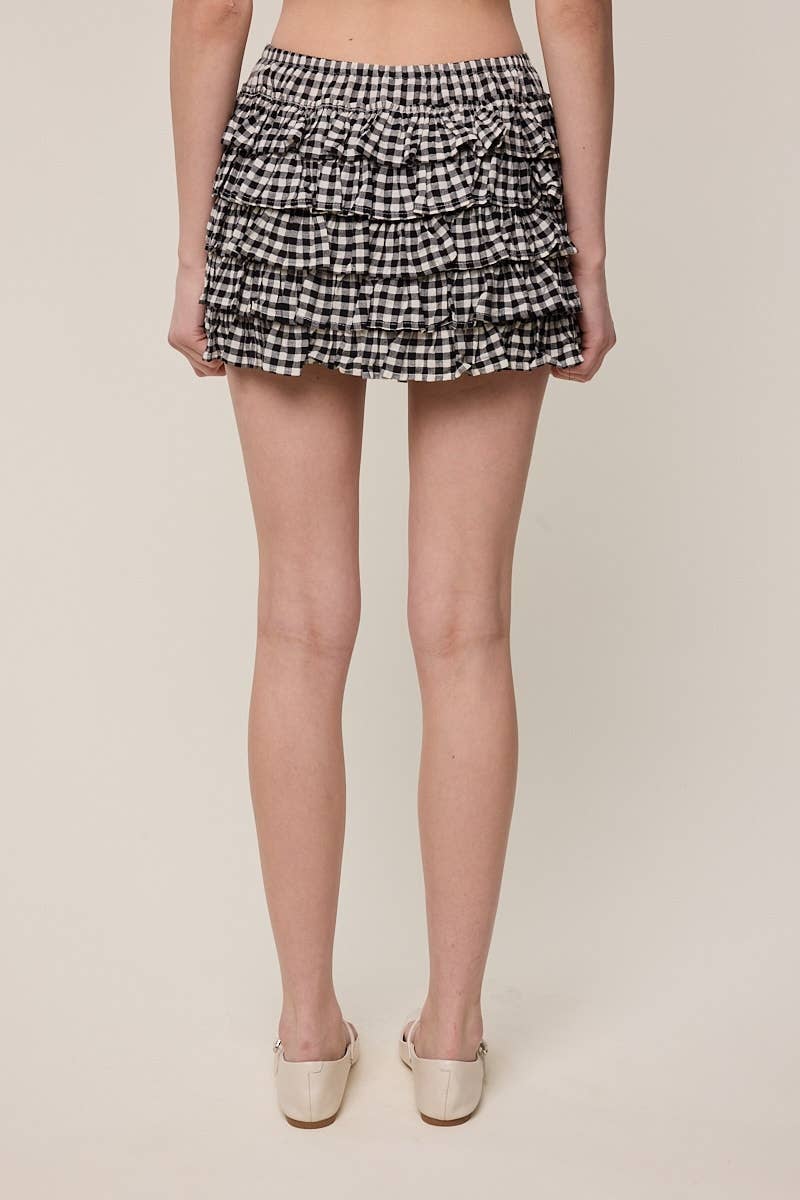 Sky to Moon WINNIE RUFFLE MINI SKORT