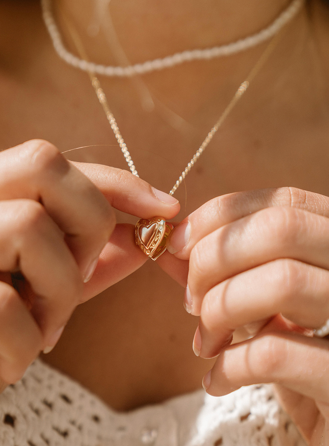 The Salty Gem PIECE OF MY HEART LOCKET