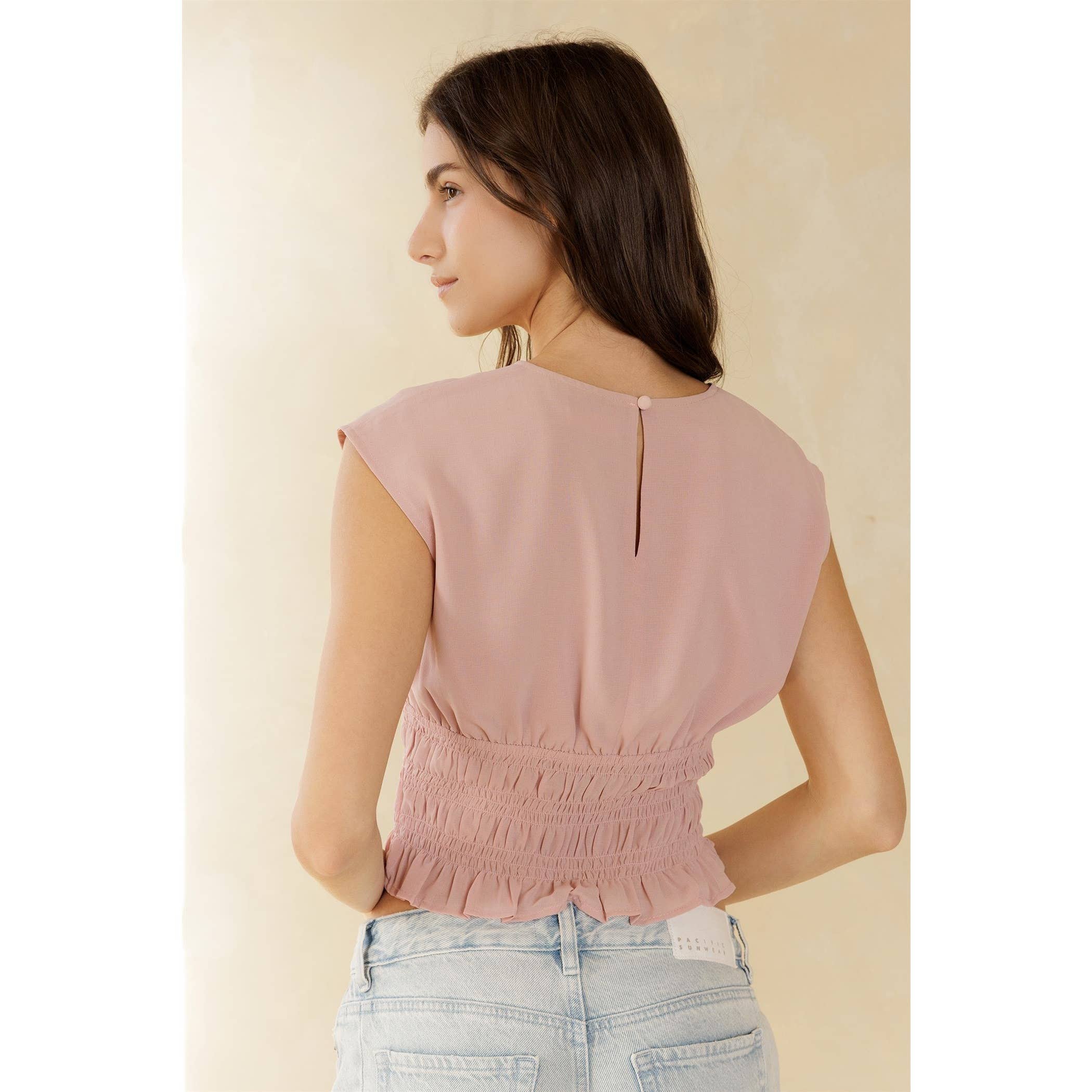 STORIA ROSE PINK TOP