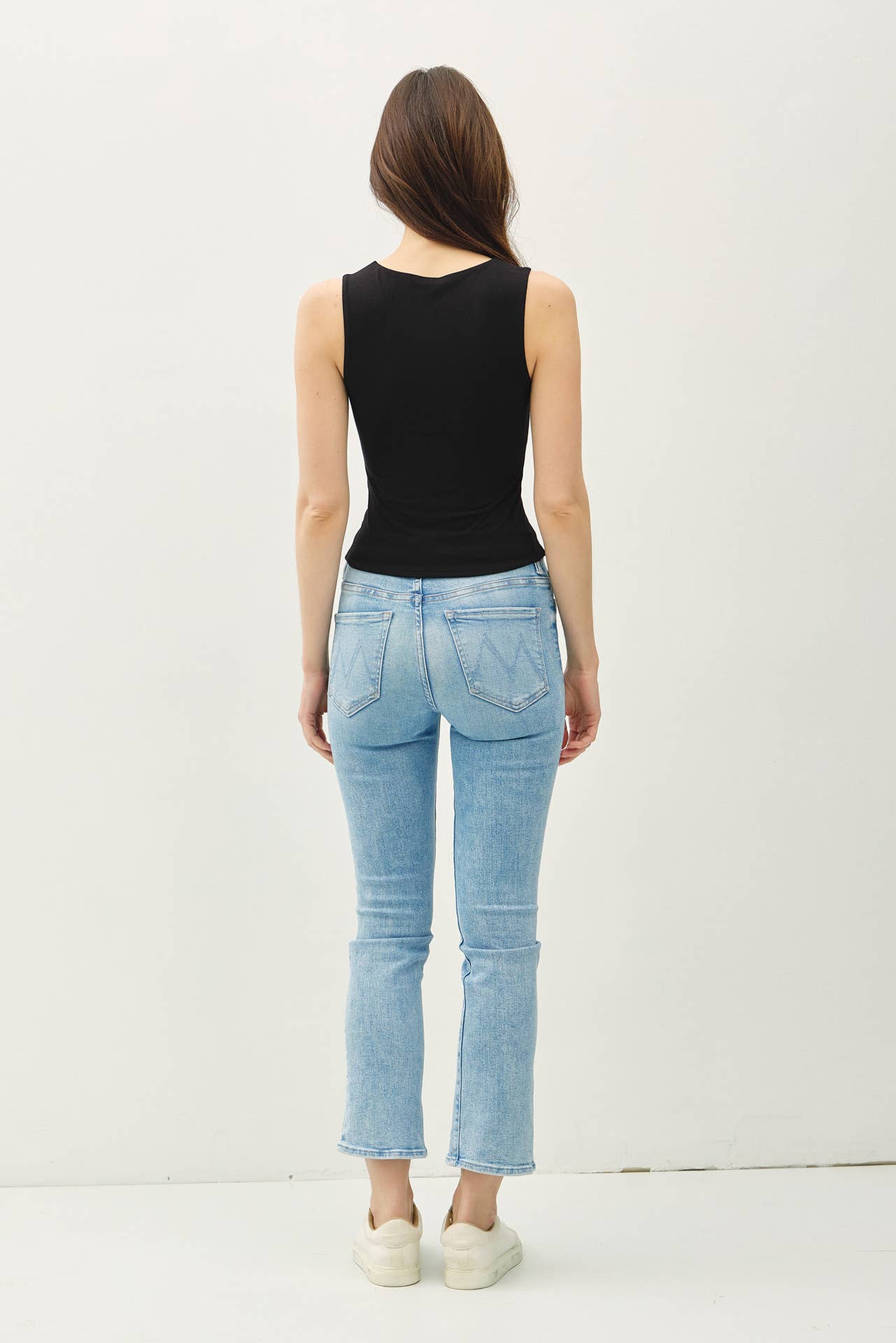 Be Cool BASIC THREADS SQUARE NECK TANK