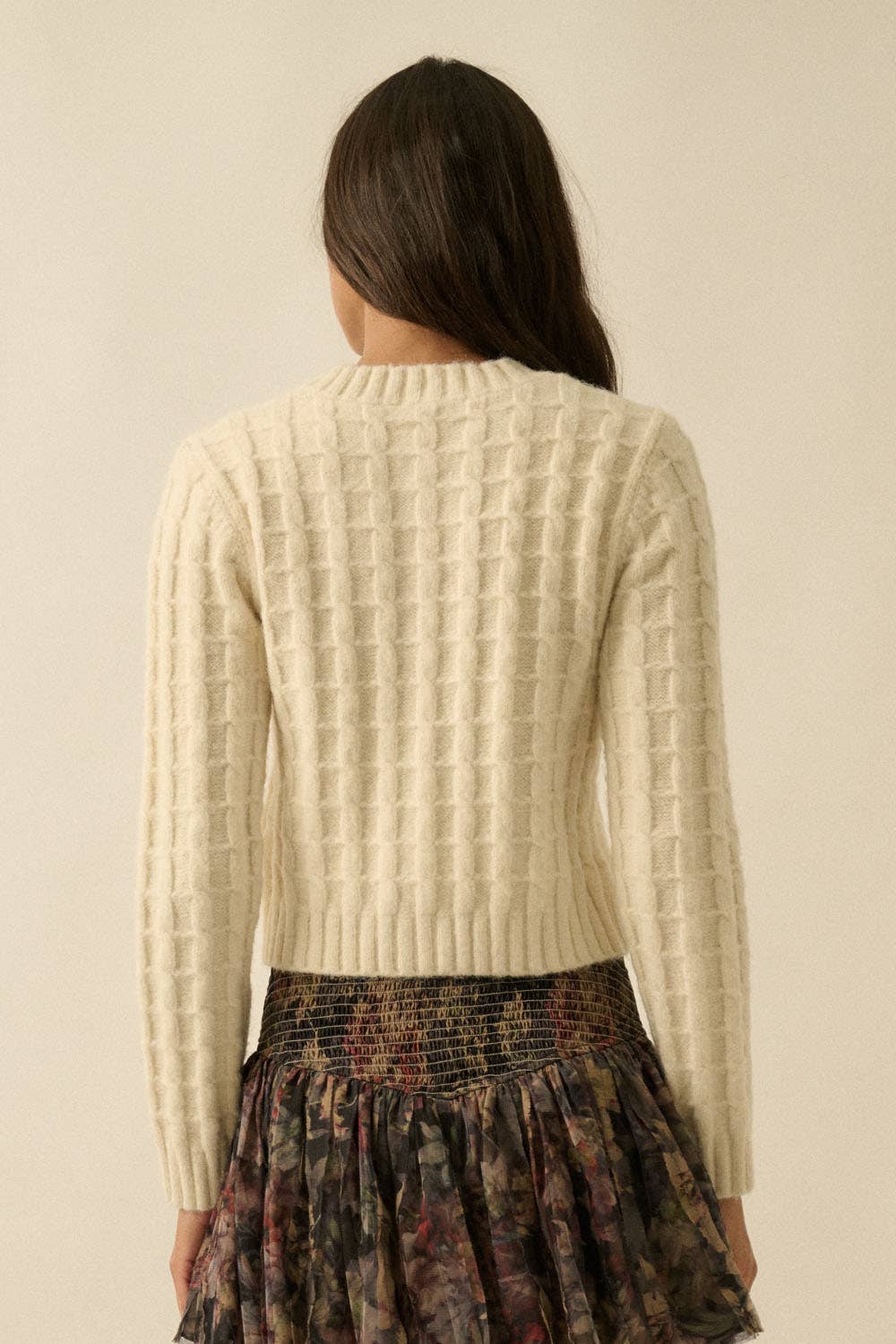 Promesa USA Angel Cake Cardigan Sweater