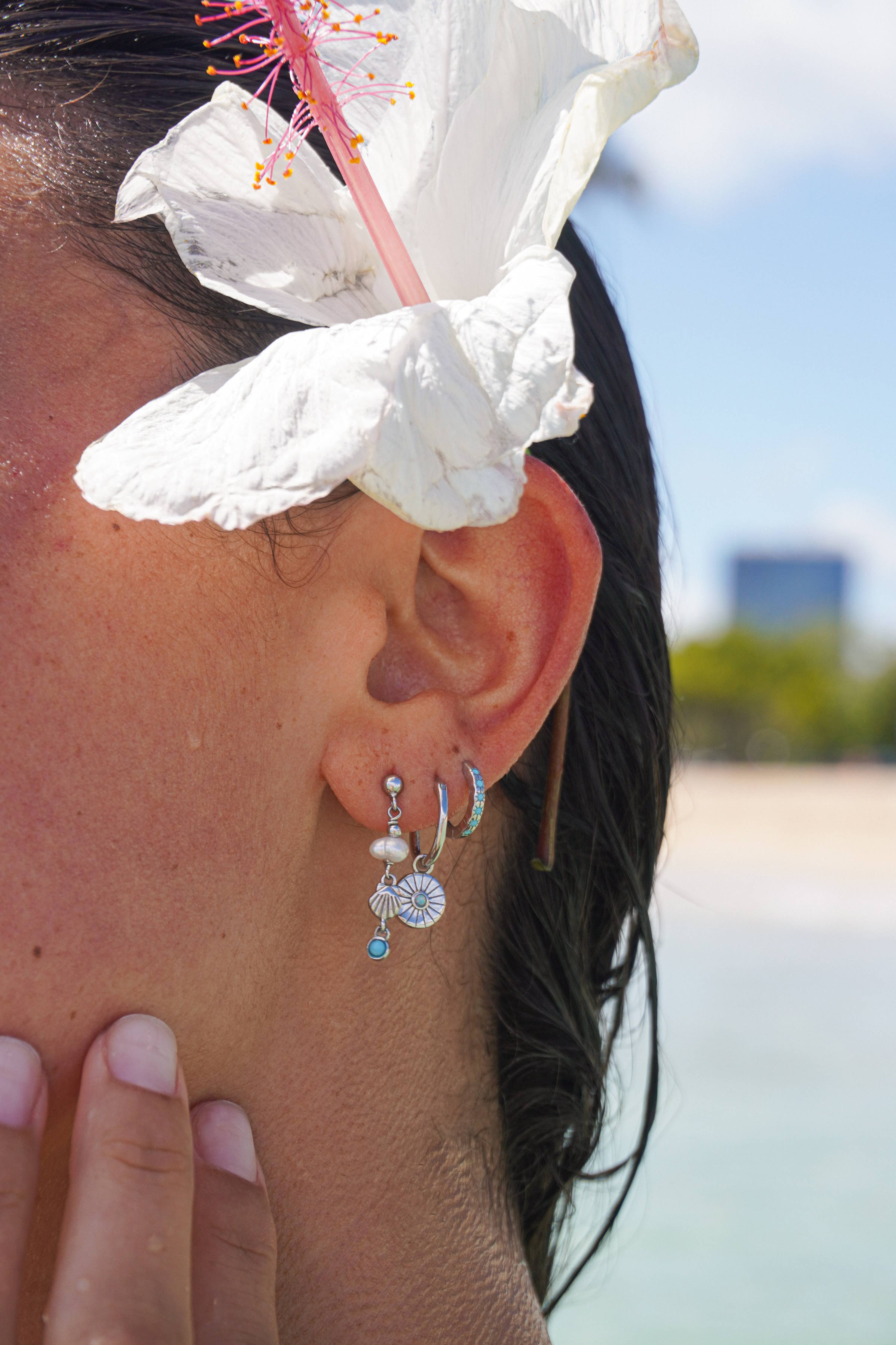 The Salty Gem Izzy Earrings