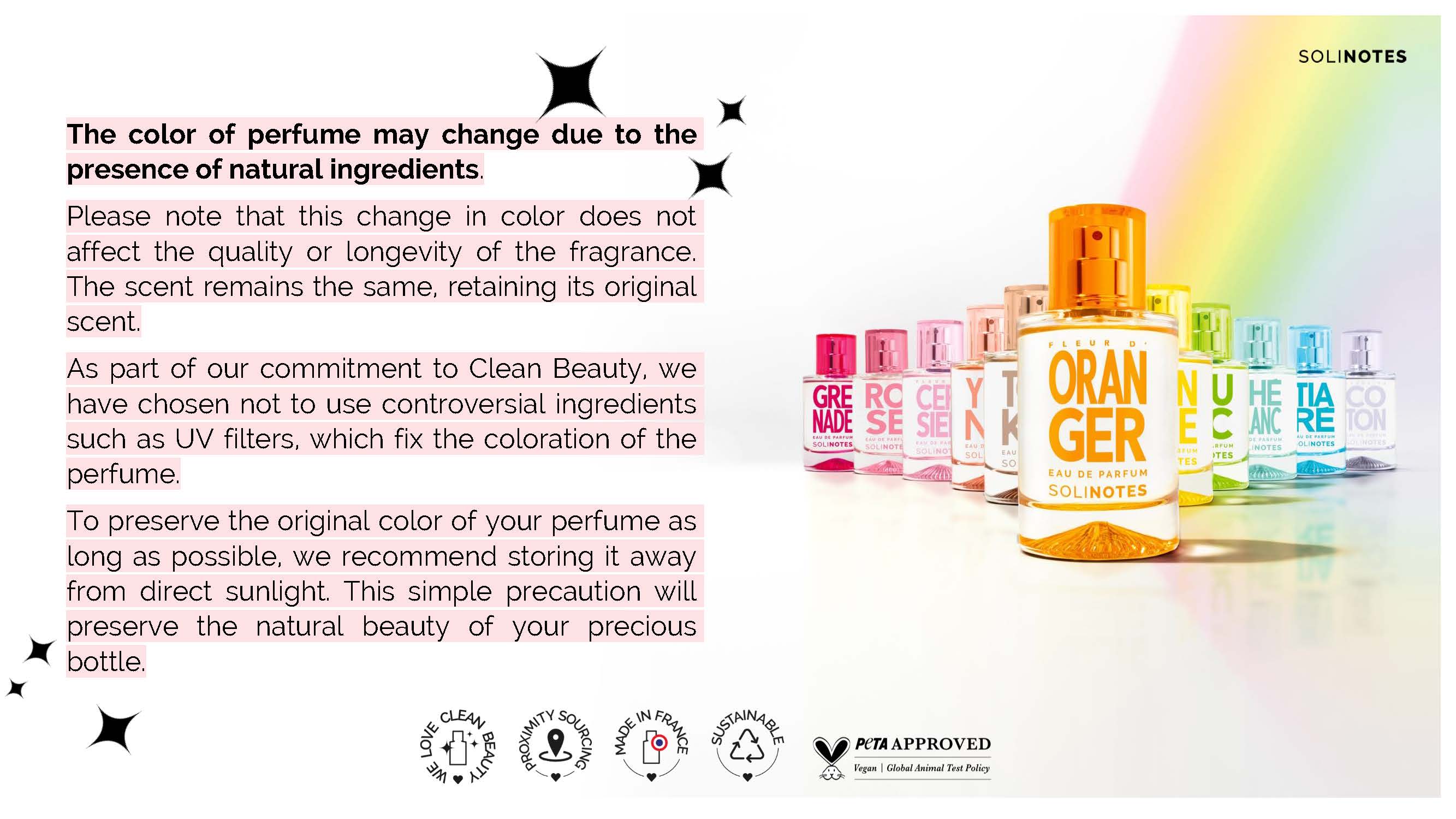 Solinotes (US Stores) - Distributed by Scents of Europe Lychee Perfume 1.7 oz - CLEAN BEAUTY