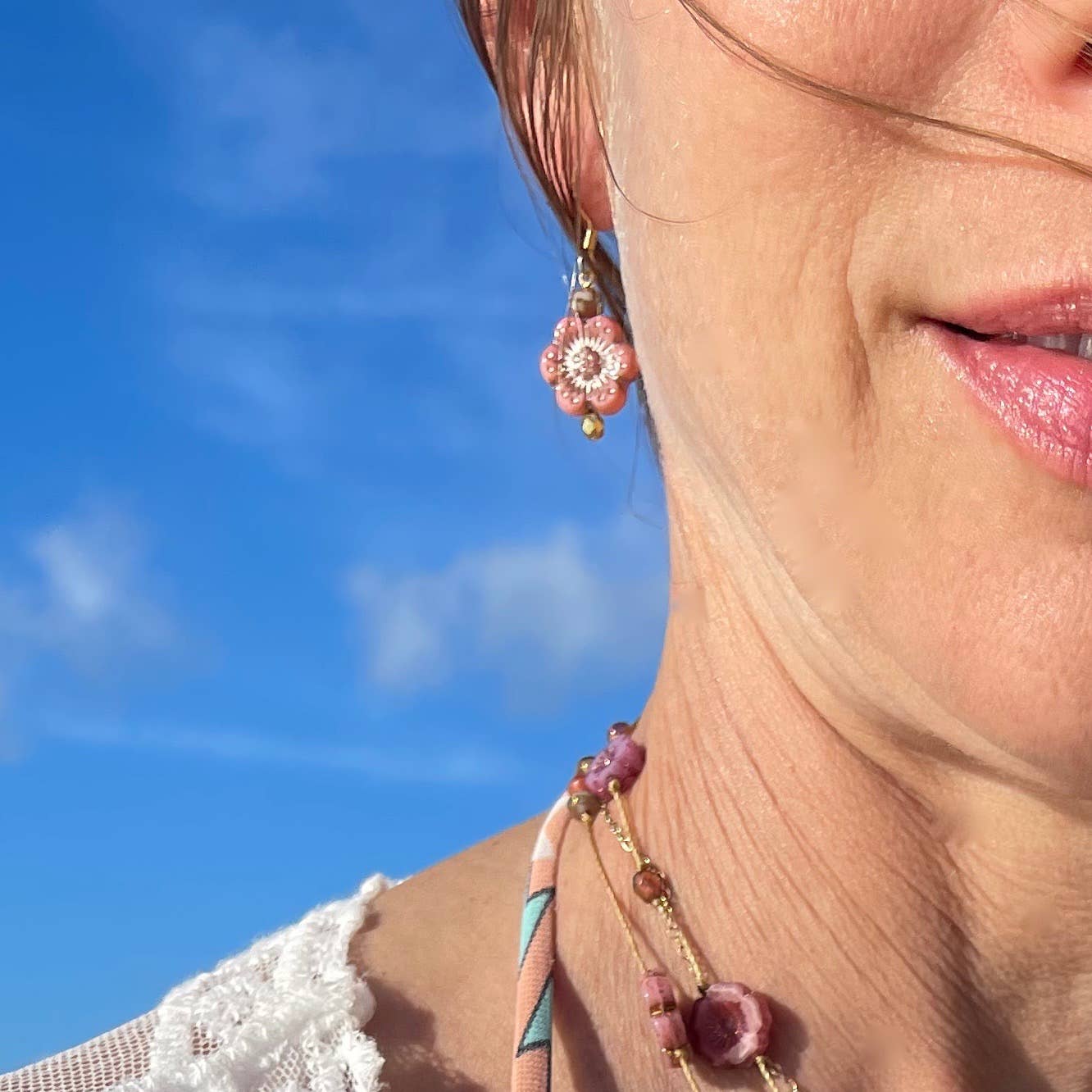 Jo Bird Jewelry Wild Rose Earrings