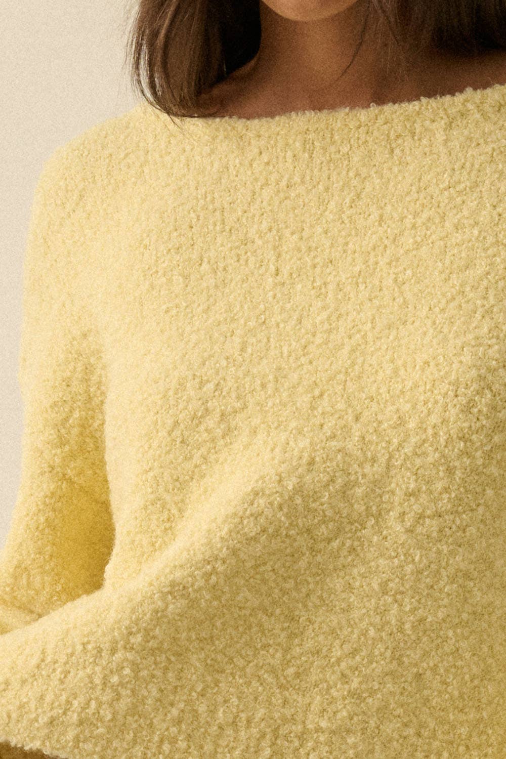Promesa USA Stella Bubble-Sleeve Sweater