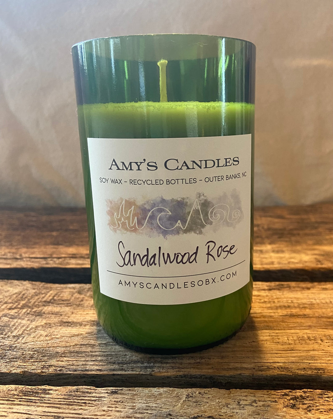 Amy’s Candles Sandalwood Rose OBX Candle