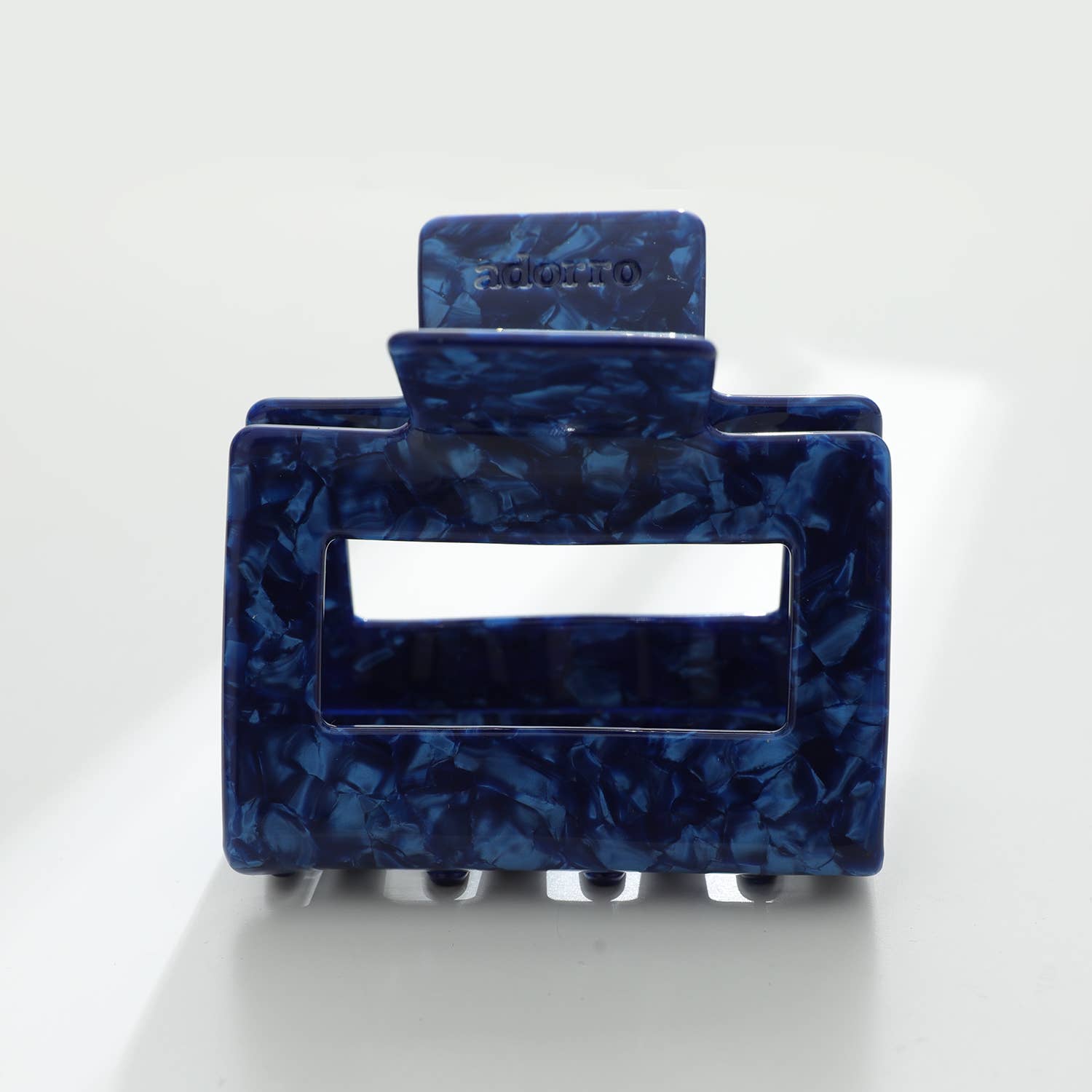 Adorro Denim Blue Large | Assorted Large Claw Clips