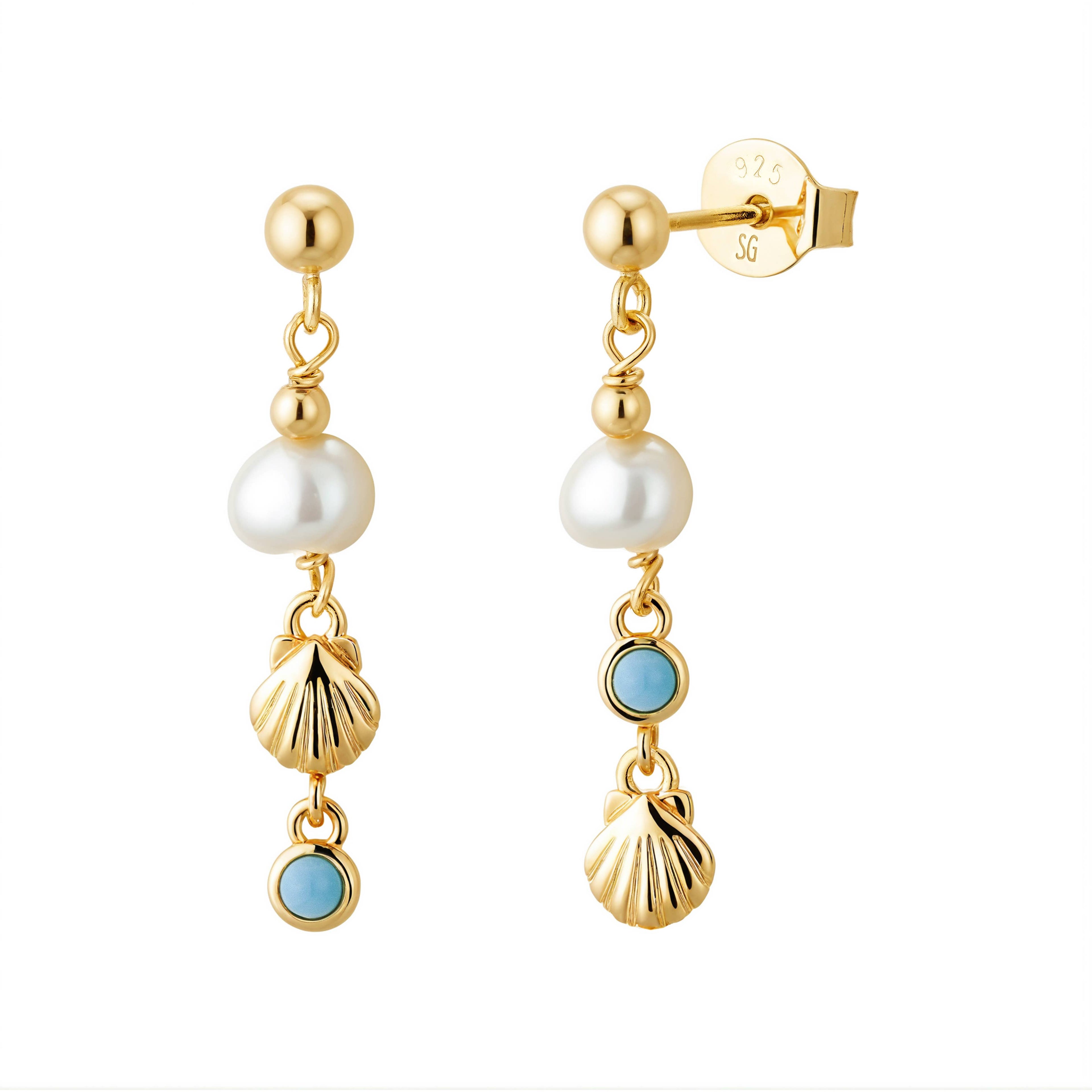 The Salty Gem Izzy Earrings