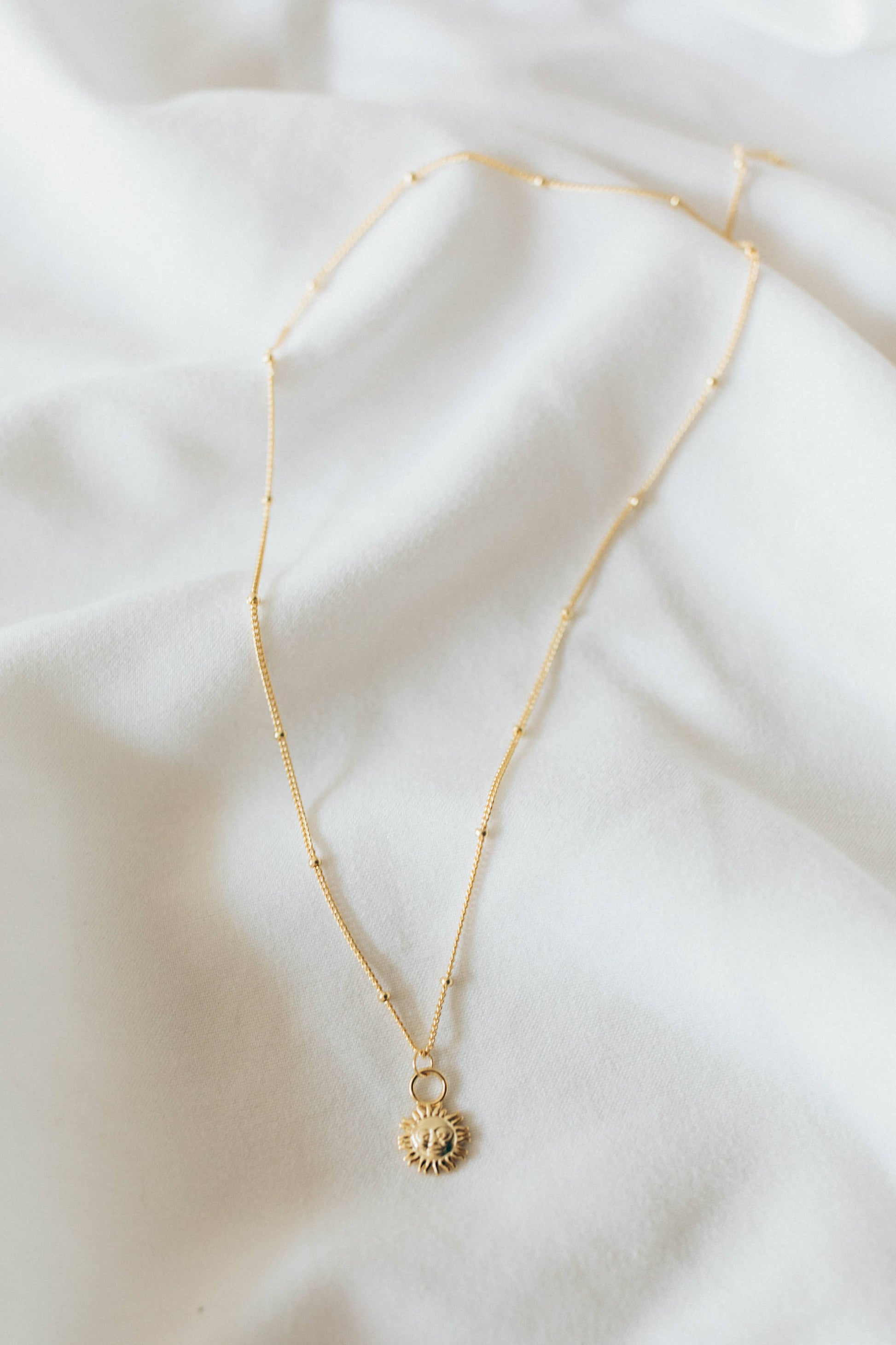 The Salty Gem Sierra Sun Necklace