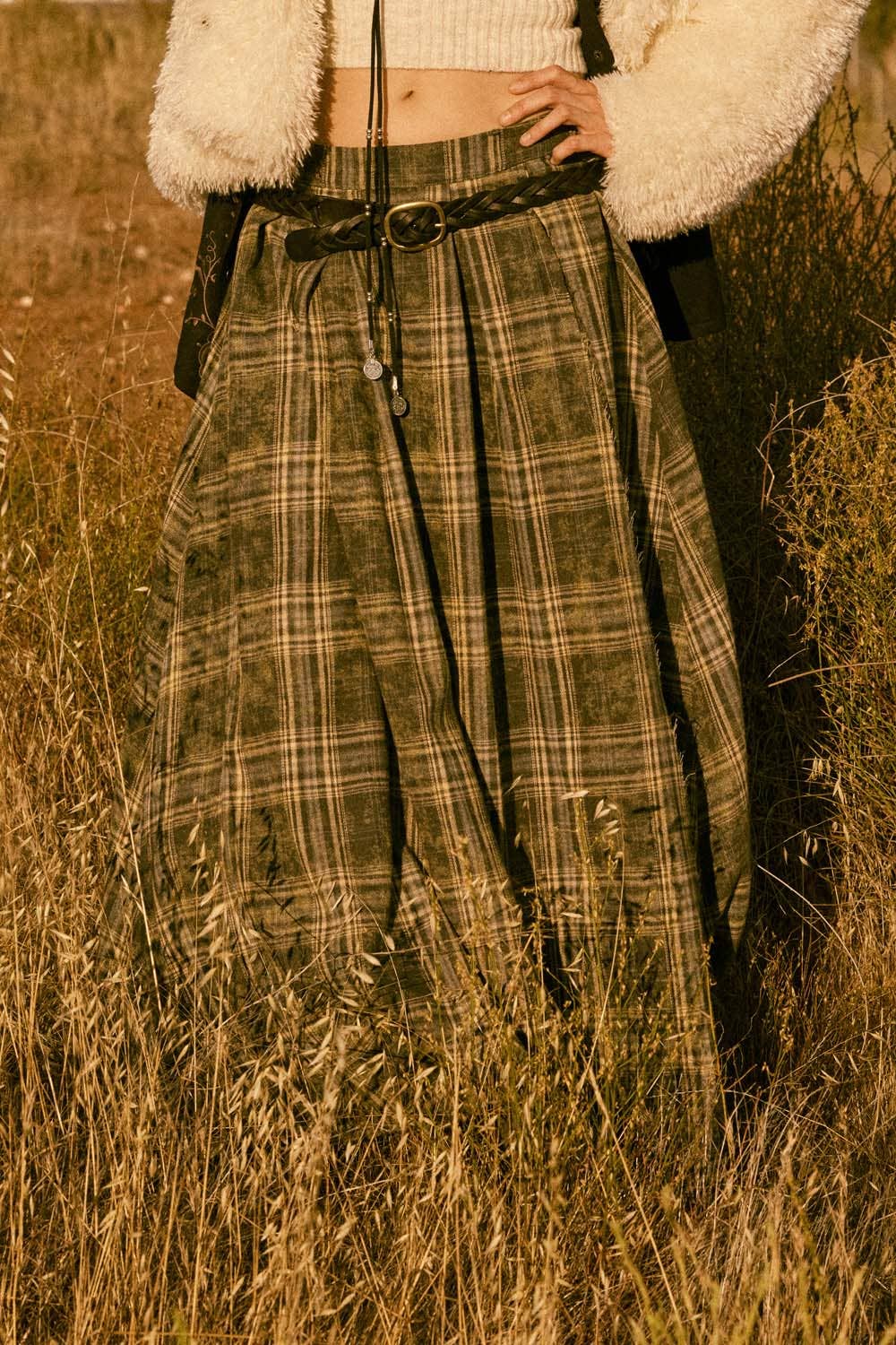 Promesa USA Prairie Plaid Maxi