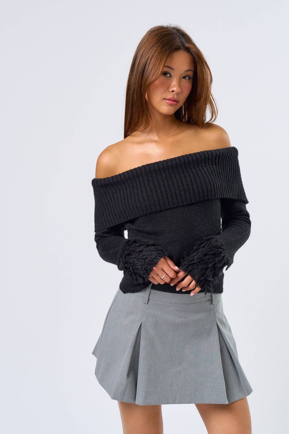 Blue Blush Queen of hearts sweater top