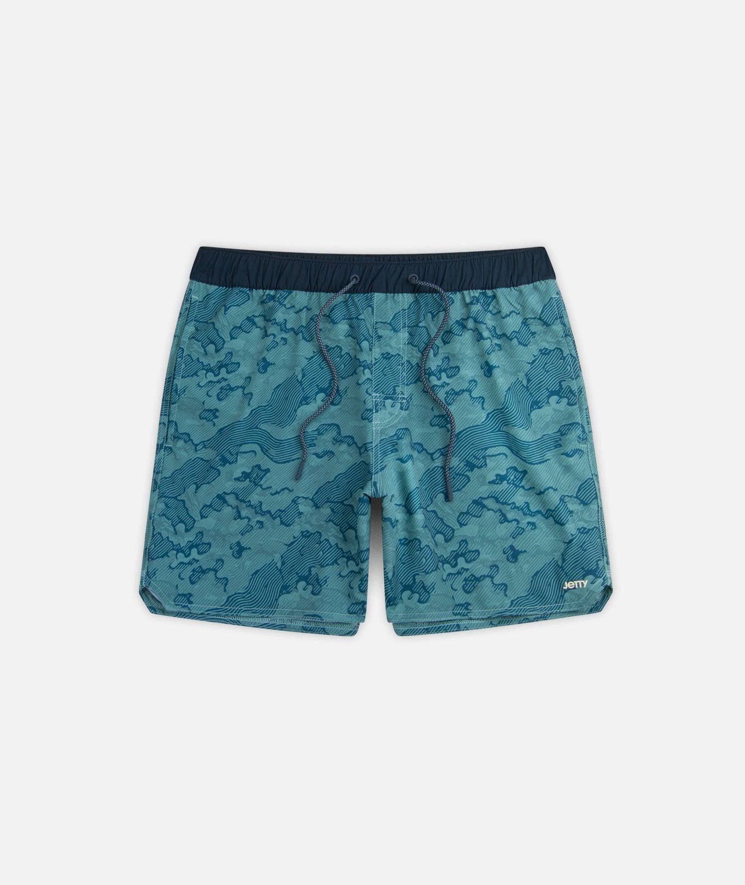 Jetty Bayside Volley Short - Teal Teal