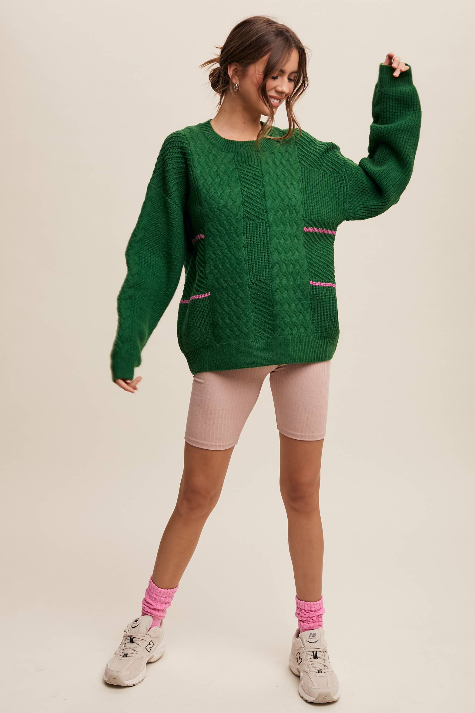 Listicle Winter Fog Knit Pullover