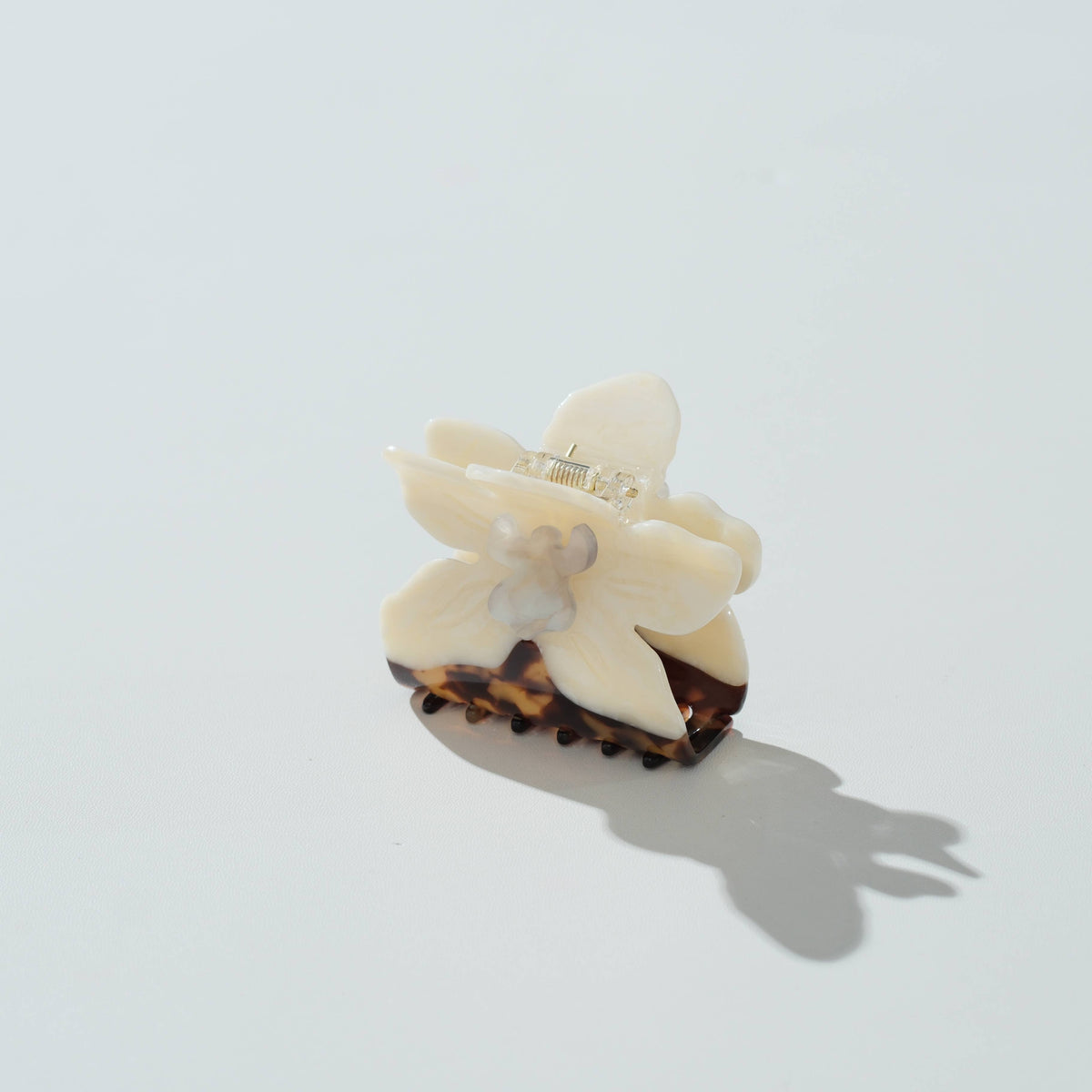 Adorro Orchid Flower Claw Clip - Large
