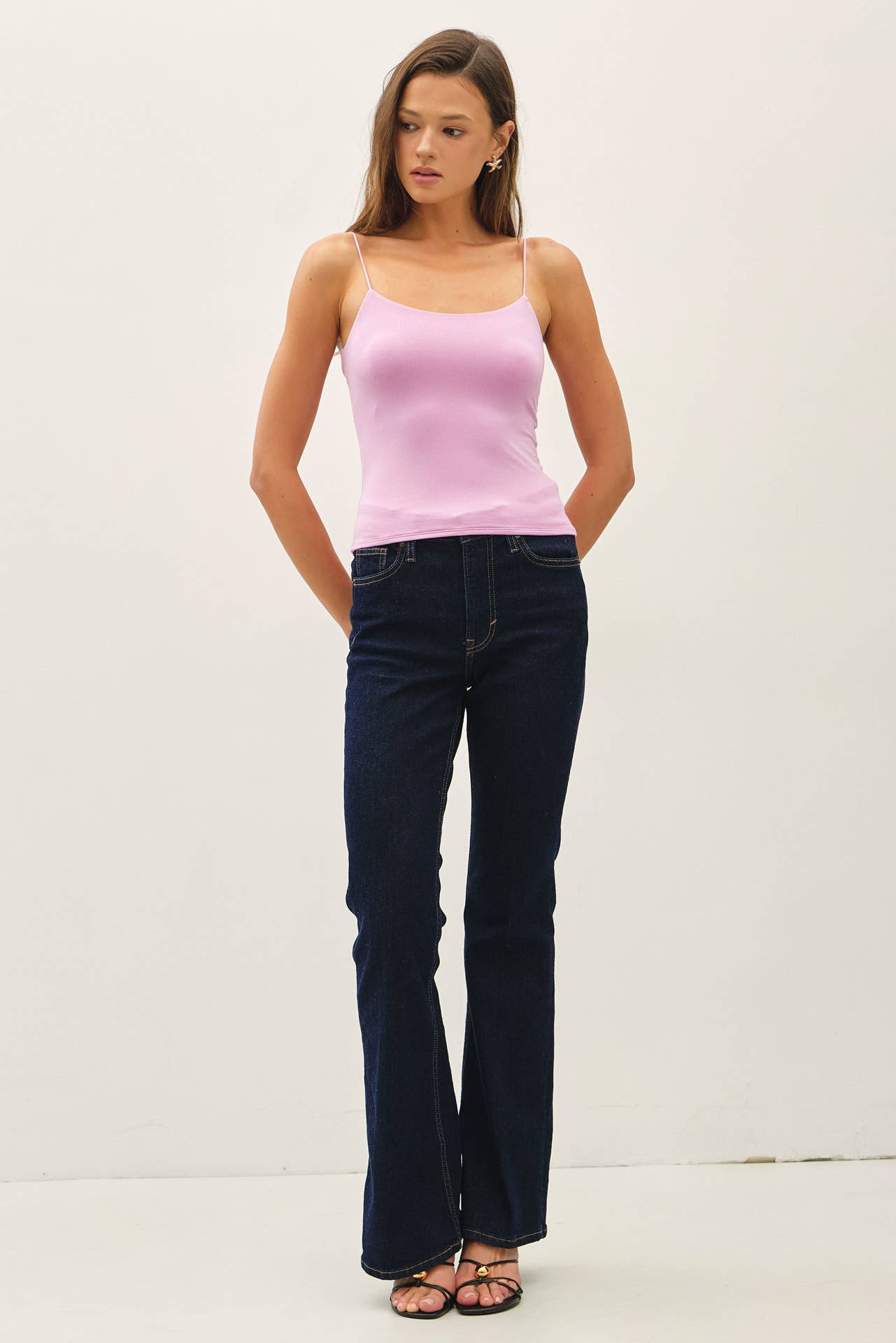 Be Cool BASIC THREADS SOLID CAMI