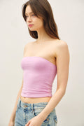 Be Cool BASIC THREADS BANDEAU TOP FONDANT PINK