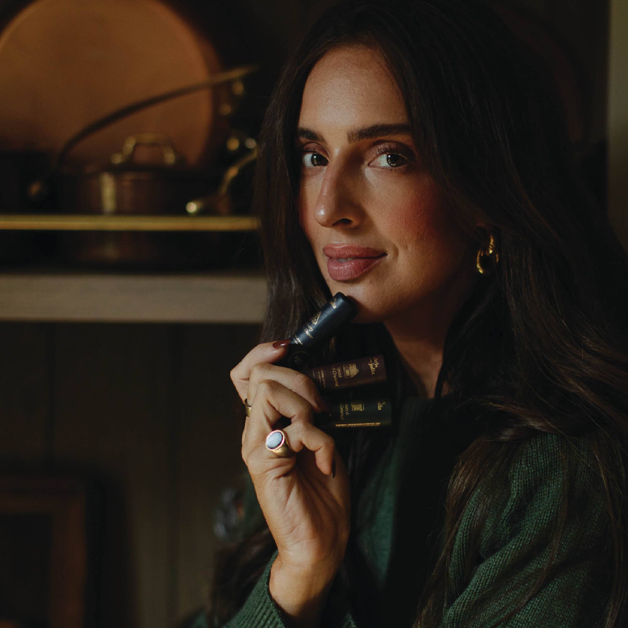 Poppy & Pout Lip Balm, Chris Loves Julia, Blackberry Campfire S'mores