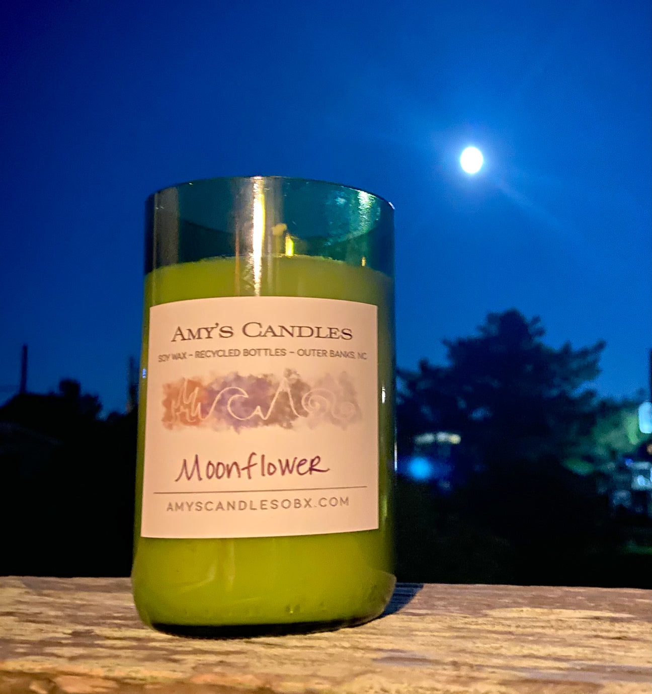 Amy’s Candles Moonflower Candle