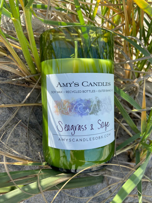 Amy’s Candles Seagrass & Sage Candle
