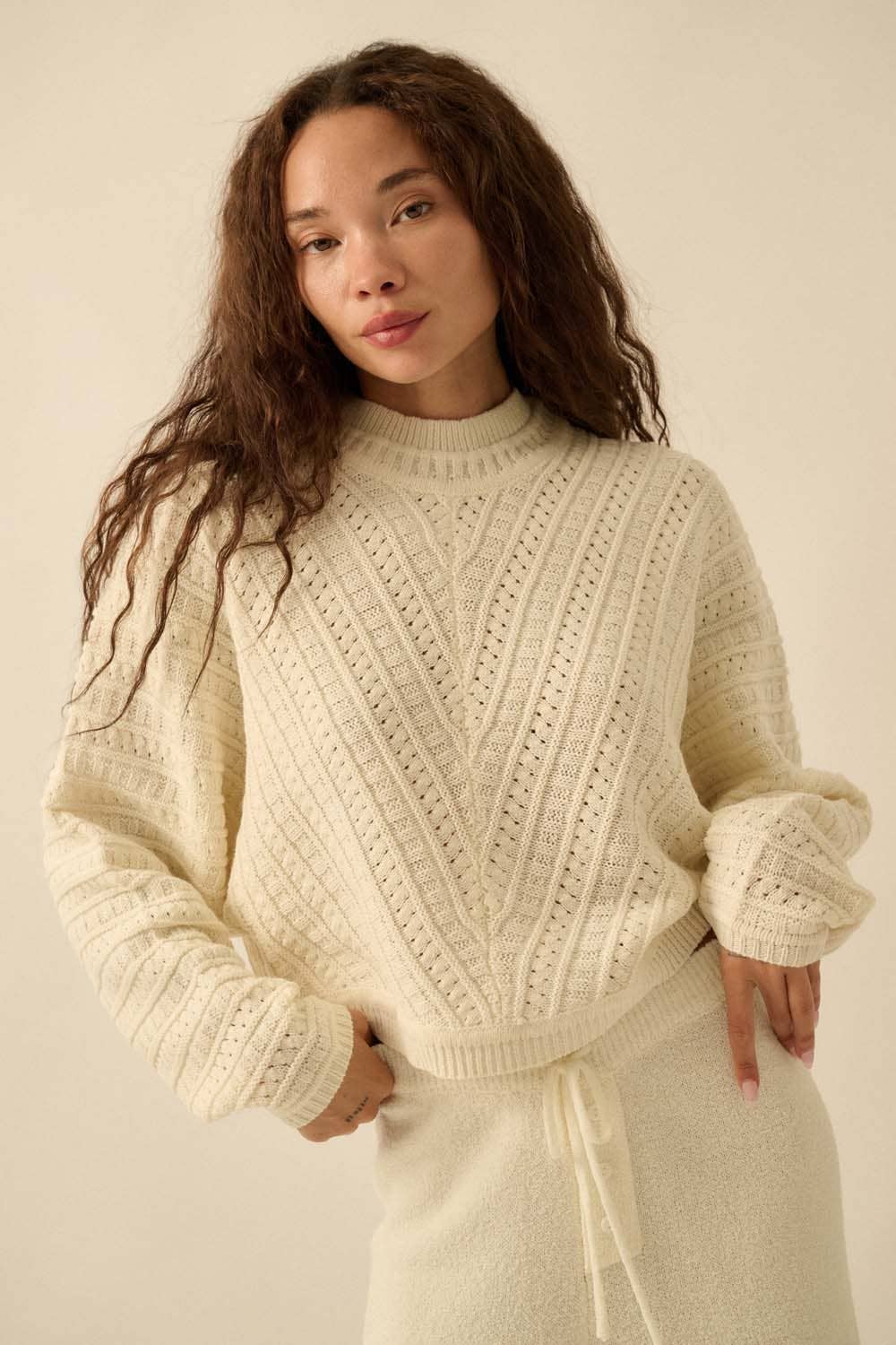 Promesa USA Vanilla bean Sweater Cream