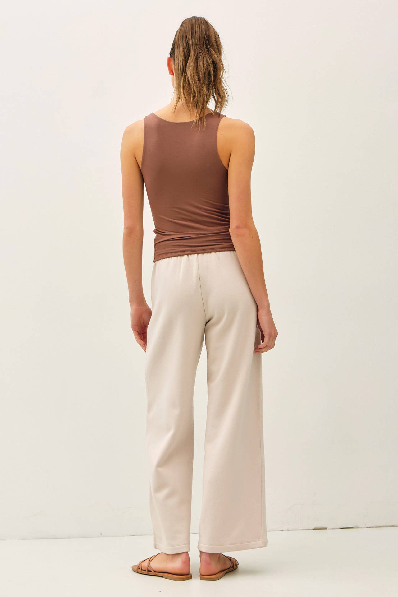 Be Cool BASIC THREADS FULL LENGTH V-NECK TANK