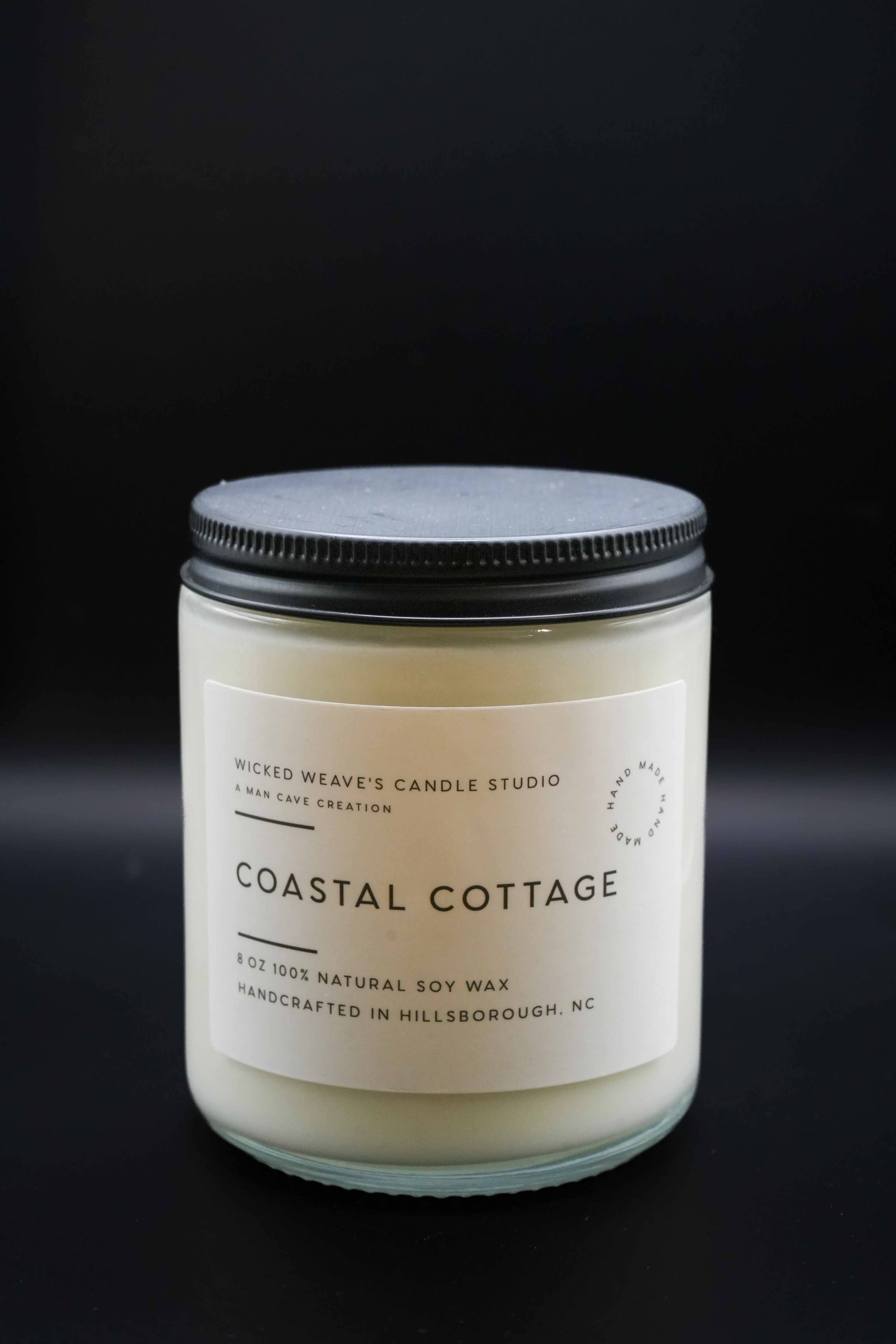 Wicked Weave’s Candle Studio COASTAL COTTAGE SOY WAX CANDLE