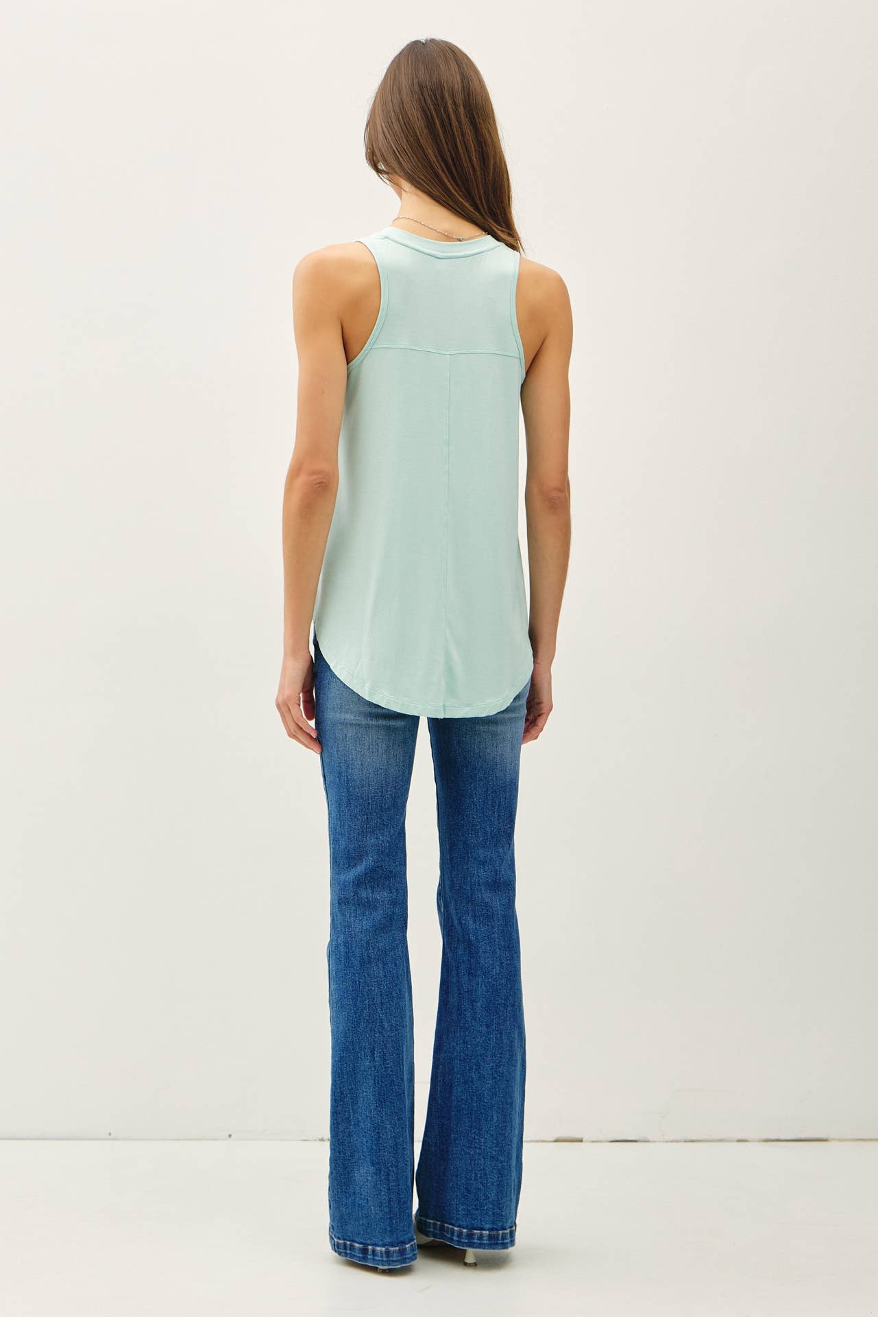 Be Cool Basic Threads Flowy V-NECK TANK