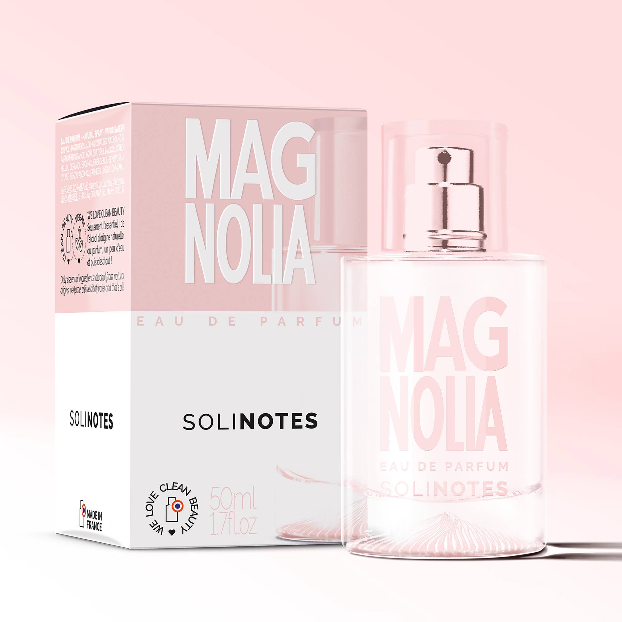 Solinotes Magnolia Perfume 1.7 oz - CLEAN BEAUTY