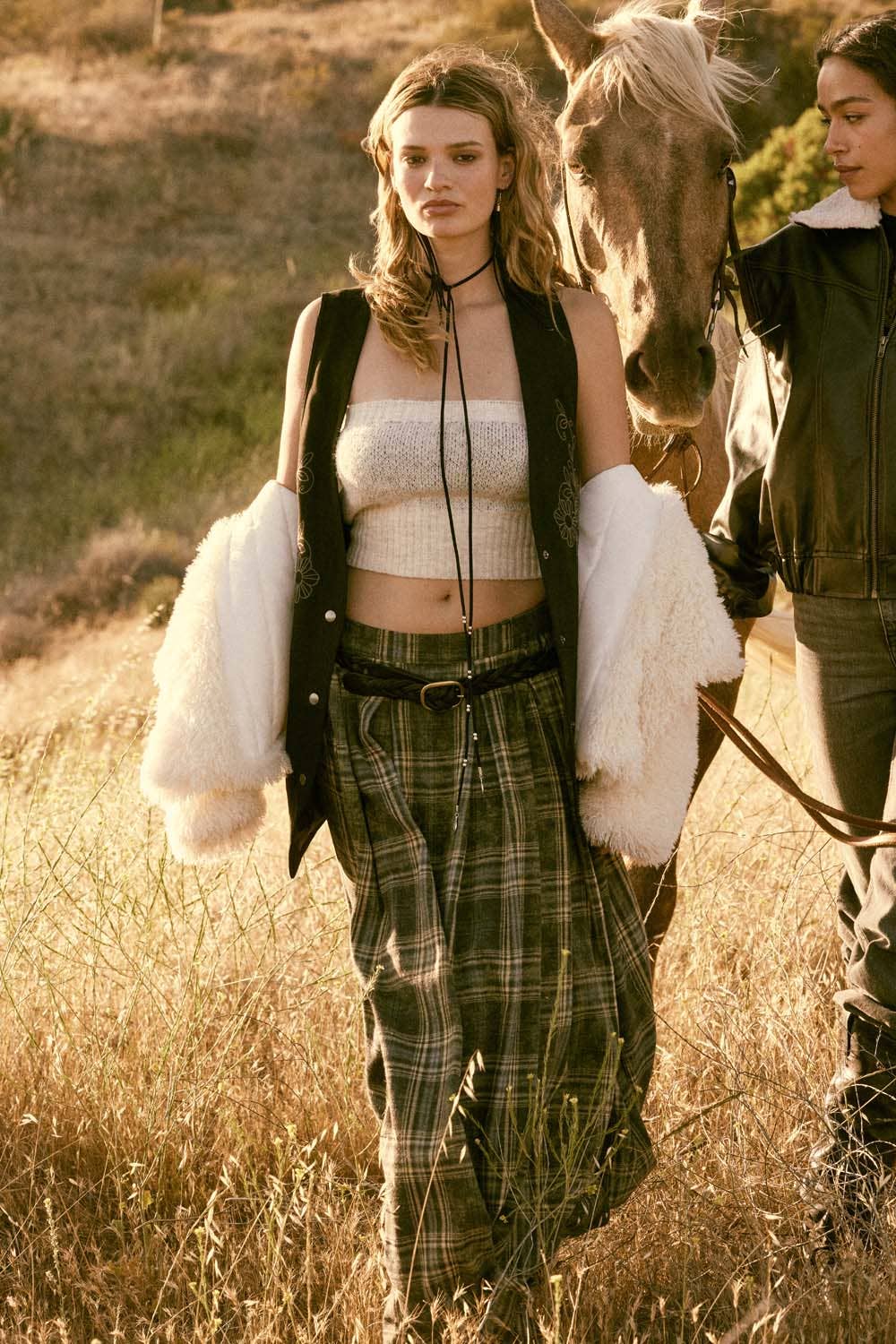 Promesa USA Prairie Plaid Maxi