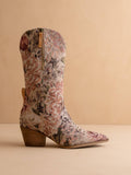 OASIS SOCIETY The Brilee | Mauve Tapestry Western Fall Boot MAUVE TAPESTRY