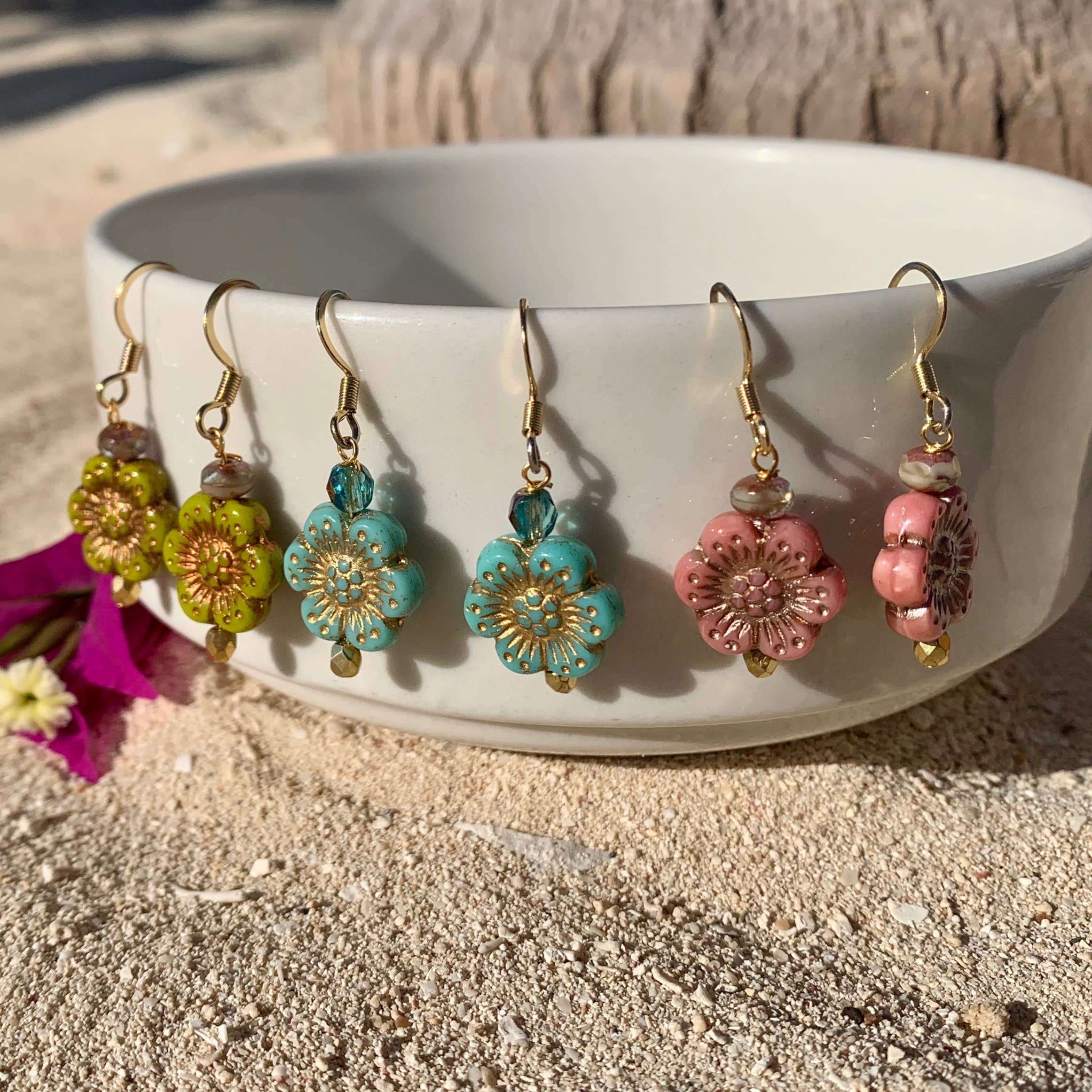 Jo Bird Jewelry Wild Rose Earrings