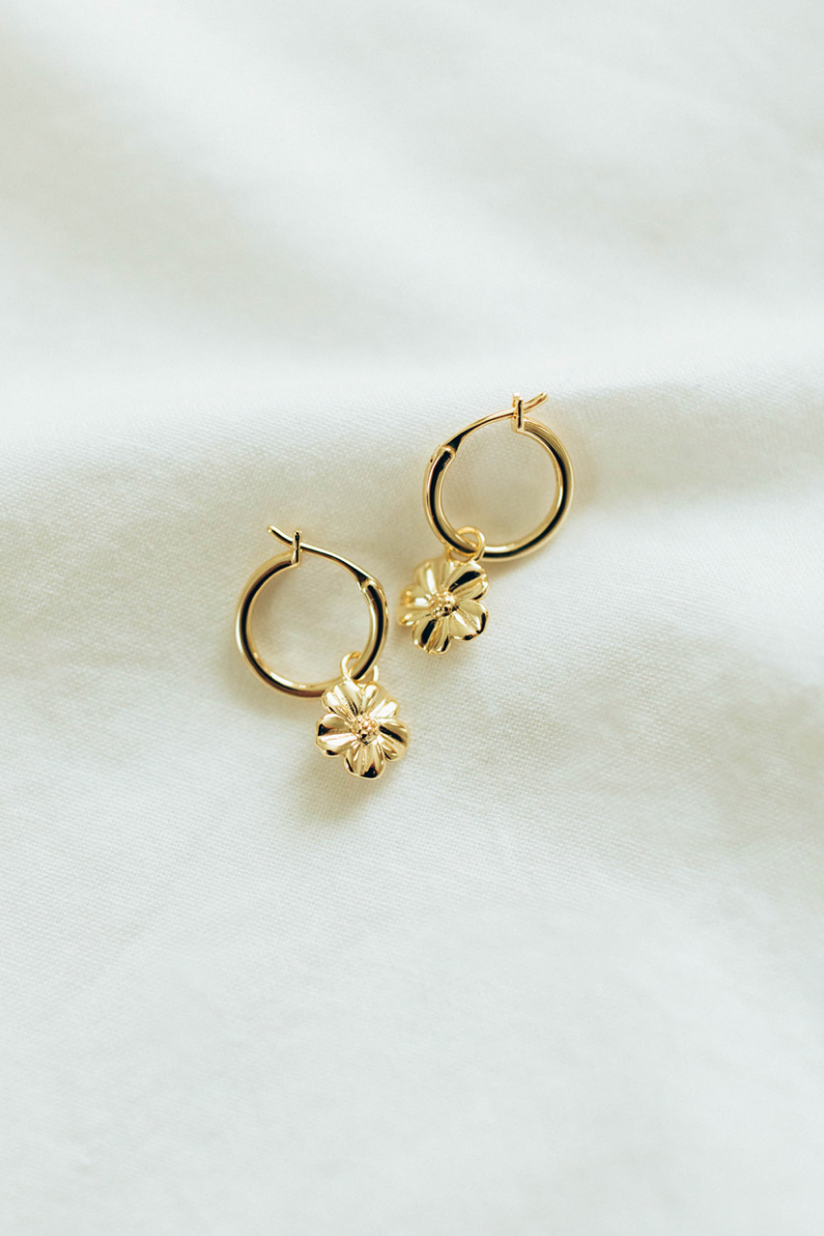 The Salty Gem Flor Earrings